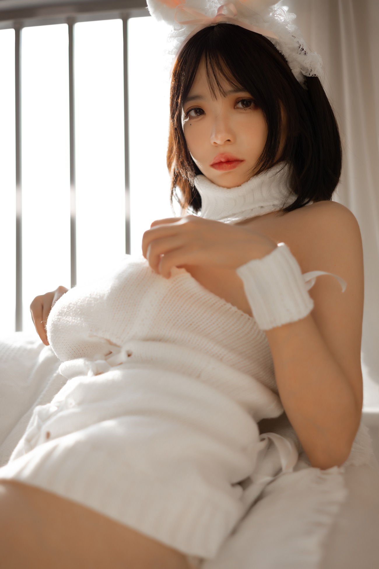 图片[28]-疯猫ss – 白色毛衣[49P] – 速更版-美库