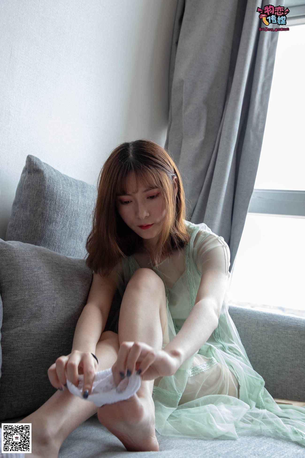 图片[75]-勿恋传媒 No.025 密桃成熟时,嫩绿纱裙搭配白色蕾SI袜,青涩又撩人 [211P] – 速更版-美库