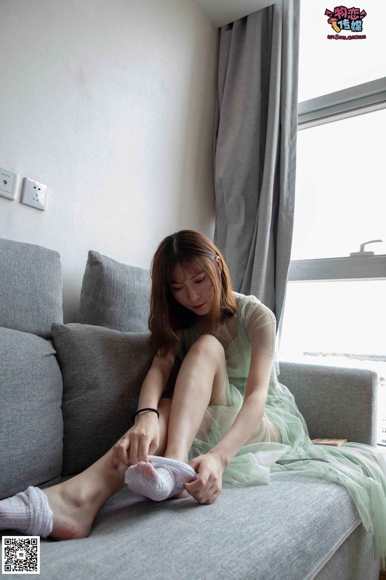 图片[86]-勿恋传媒 No.025 密桃成熟时,嫩绿纱裙搭配白色蕾SI袜,青涩又撩人 [211P] – 速更版-美库