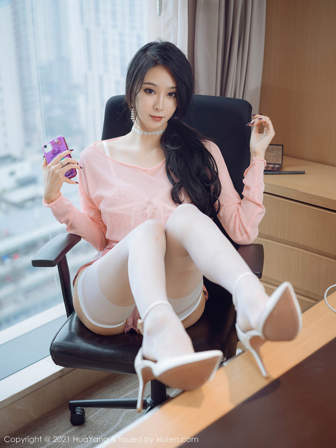 图片[31]-[HuaYang花漾show]2021.06.07 VOL.411 蓝夏Akasha[50+1P] – 速更版-美库