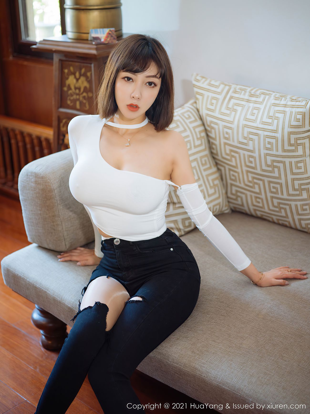 图片[34]-[HuaYang花漾show]2021.06.16 VOL.414 果儿Victoria[50+1P] – 速更版-美库