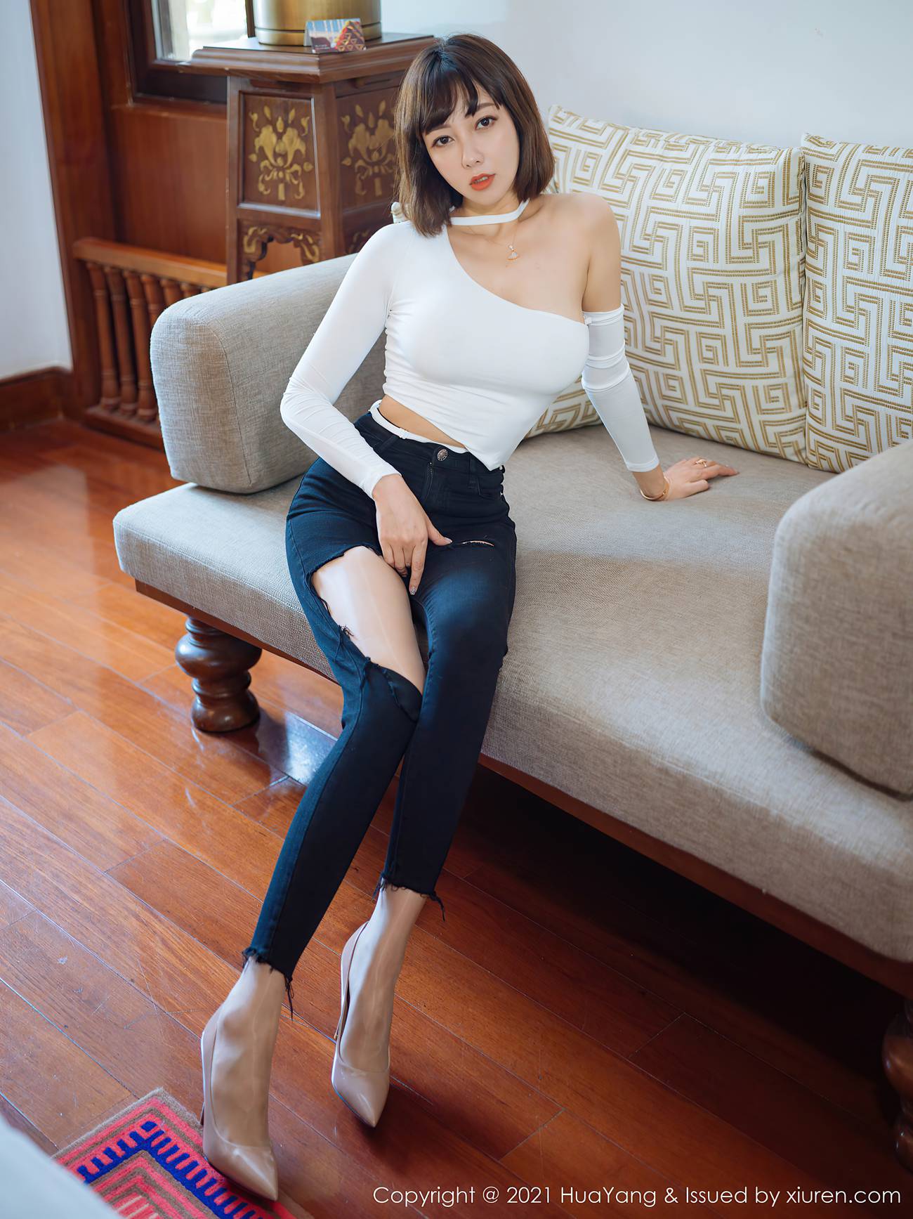 图片[40]-[HuaYang花漾show]2021.06.16 VOL.414 果儿Victoria[50+1P] – 速更版-美库