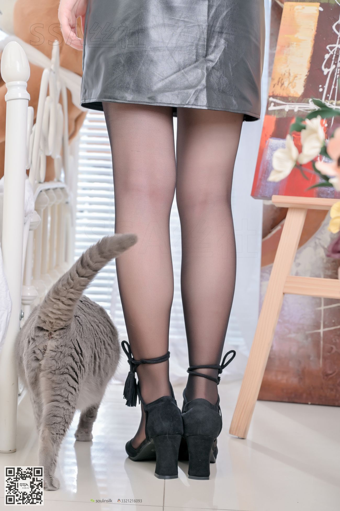 图片[123]-[SSA丝社]超清写真 NO.115 双双 腿模双双粉嫩少女黑丝清凉一夏[155P] – 速更版-美库