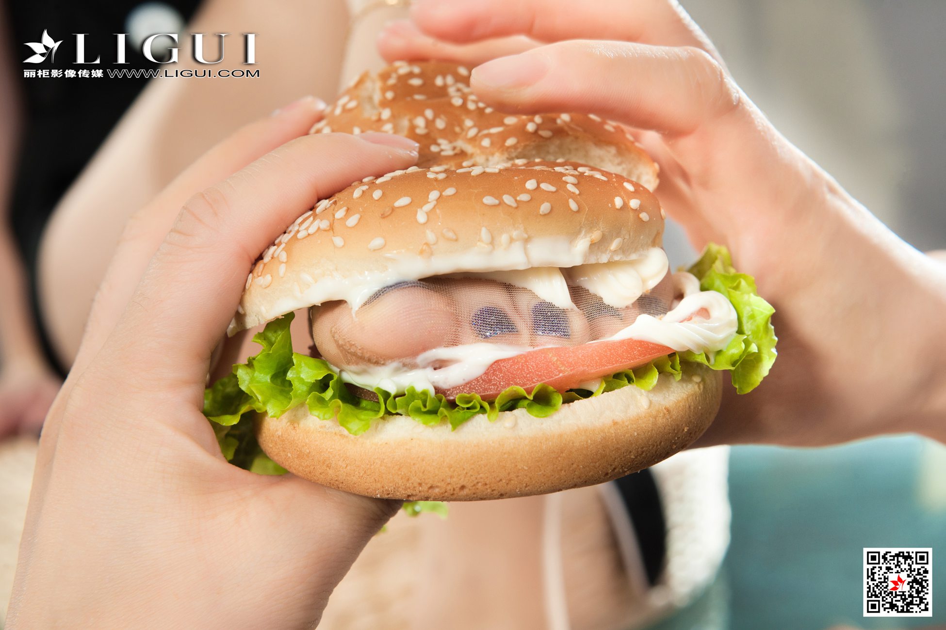 图片[18]-[Ligui丽柜]2021.08.04 《香丝汉堡》苏黎 [67+1P] – 速更版-美库