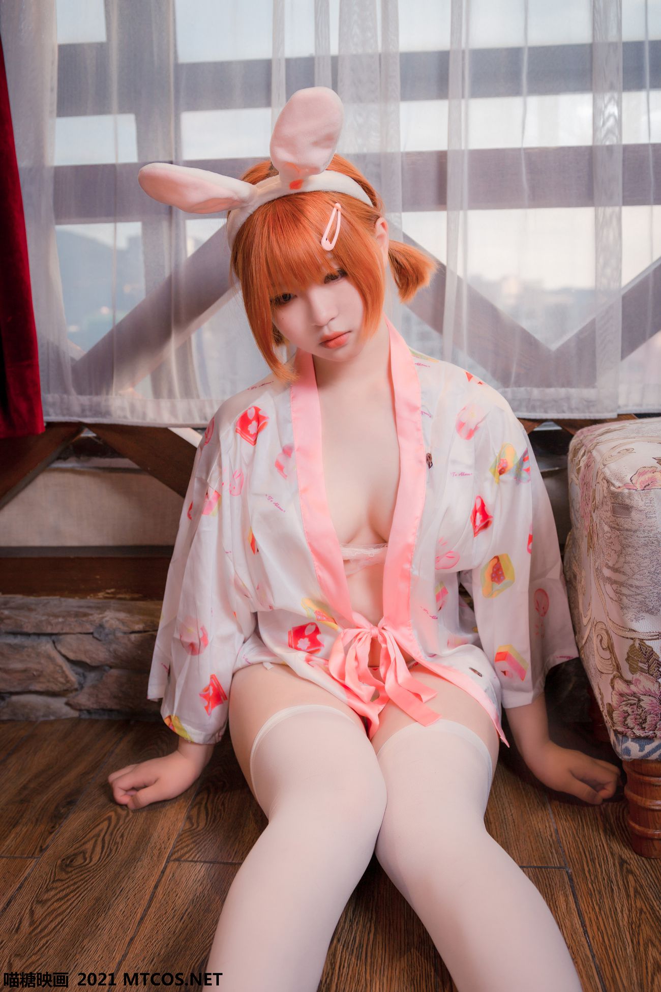 图片[10]-[喵糖映画]VOL.455 桃子的浴衣[32P] – 速更版-美库