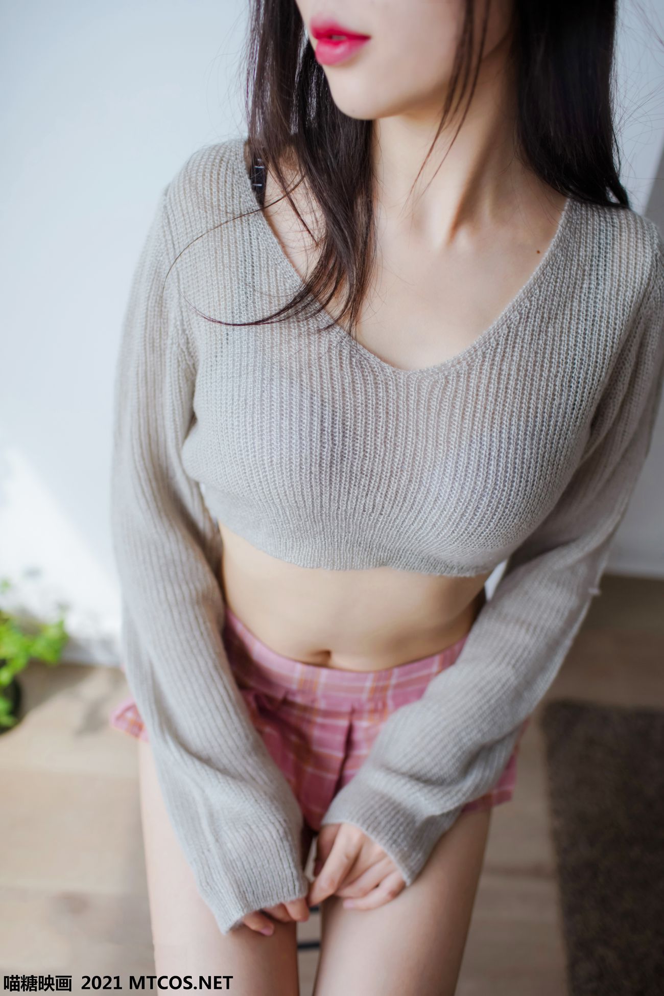 图片[14]-[喵糖映画]VOL.456 栗子的毛衣[25P] – 速更版-美库