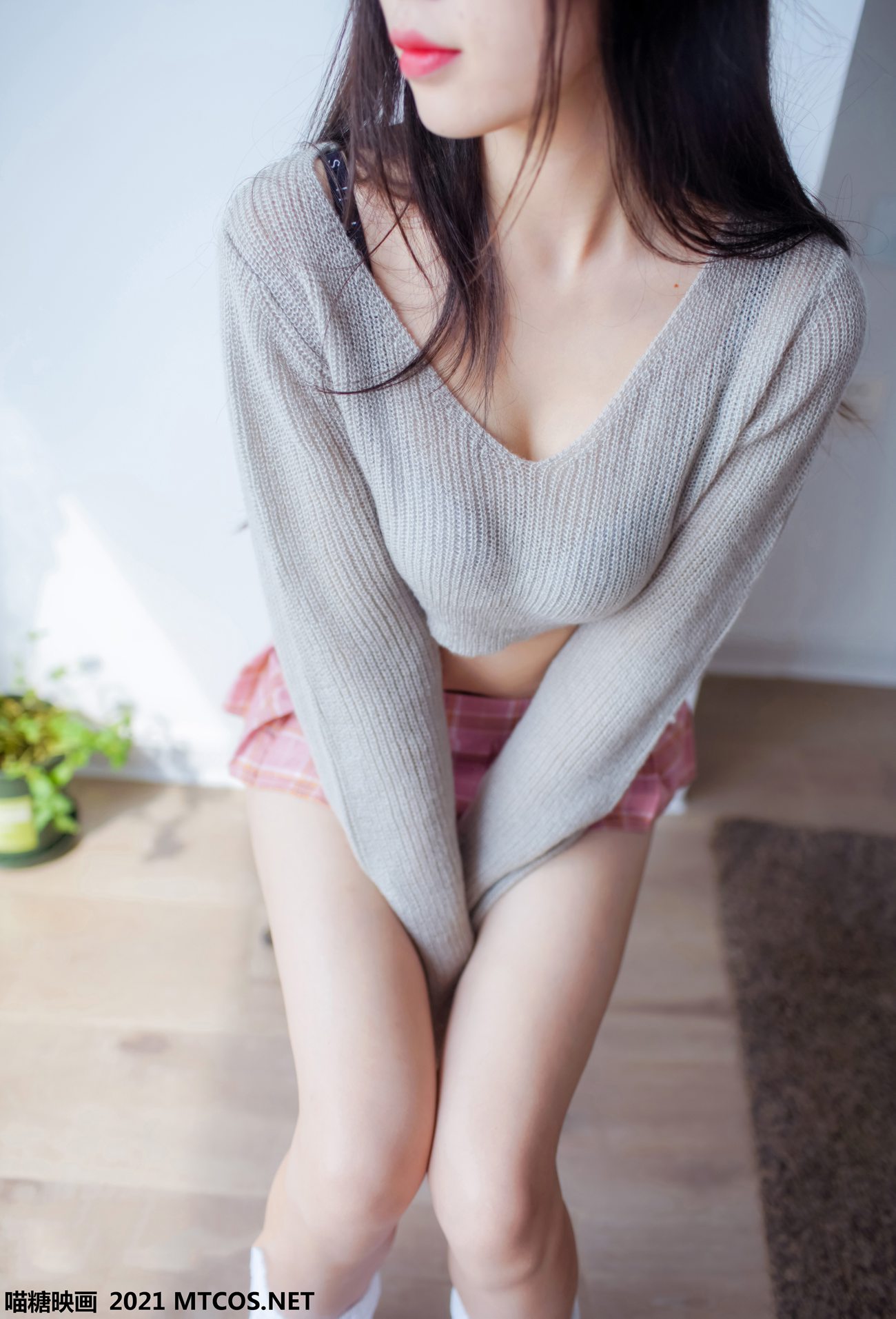 图片[23]-[喵糖映画]VOL.456 栗子的毛衣[25P] – 速更版-美库