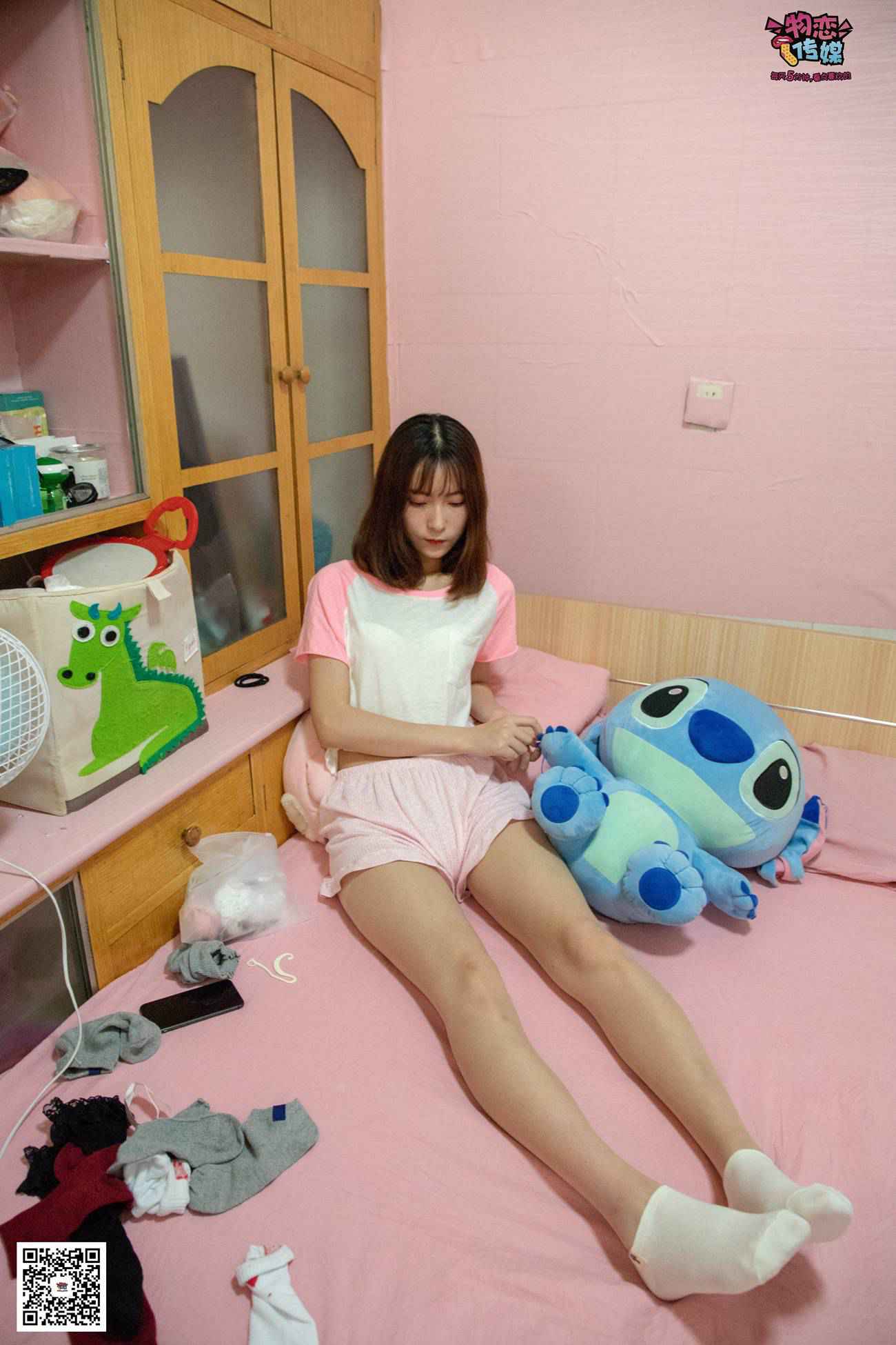 图片[12]-物恋传媒 NO.028 送你我的心,探秘猫耳闺房,纯棉睡衣搭配肉丝和爱心棉袜 [281P] – 速更版-美库