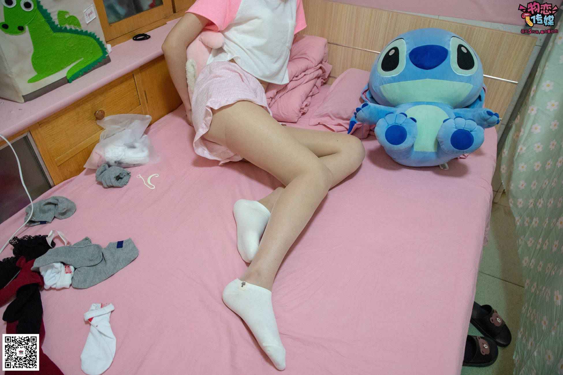 图片[28]-物恋传媒 NO.028 送你我的心,探秘猫耳闺房,纯棉睡衣搭配肉丝和爱心棉袜 [281P] – 速更版-美库