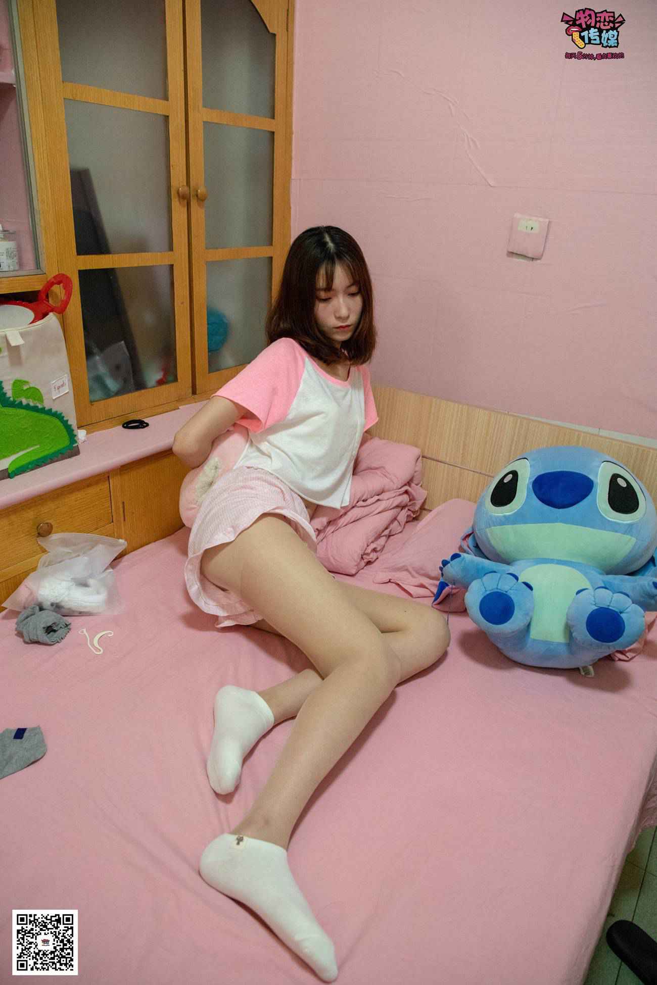 图片[36]-物恋传媒 NO.028 送你我的心,探秘猫耳闺房,纯棉睡衣搭配肉丝和爱心棉袜 [281P] – 速更版-美库