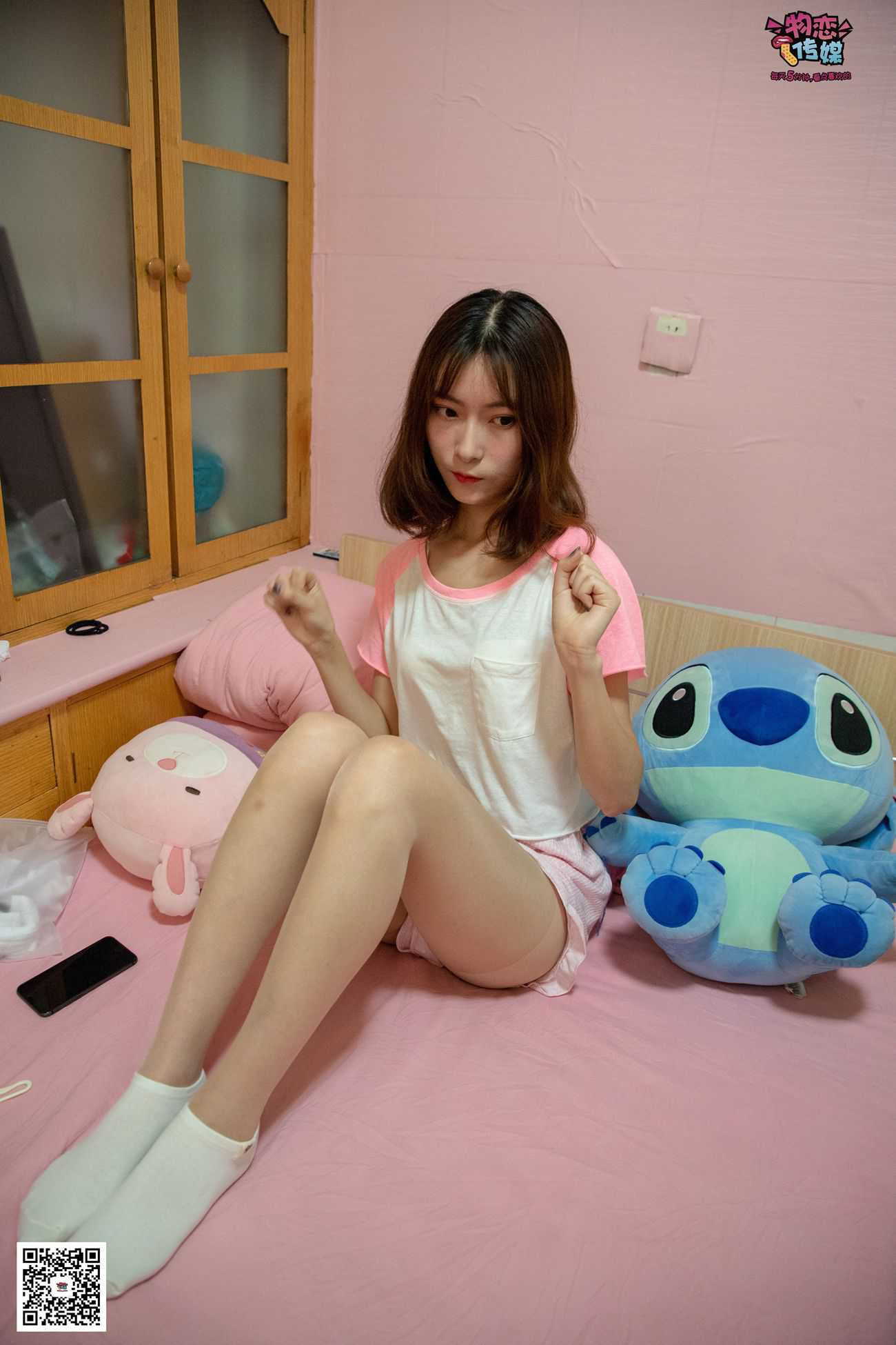 图片[63]-物恋传媒 NO.028 送你我的心,探秘猫耳闺房,纯棉睡衣搭配肉丝和爱心棉袜 [281P] – 速更版-美库