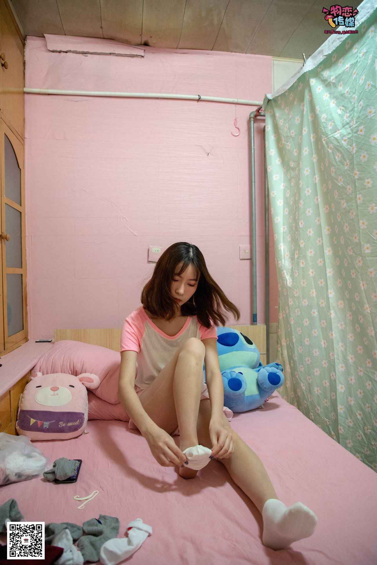 图片[102]-物恋传媒 NO.028 送你我的心,探秘猫耳闺房,纯棉睡衣搭配肉丝和爱心棉袜 [281P] – 速更版-美库