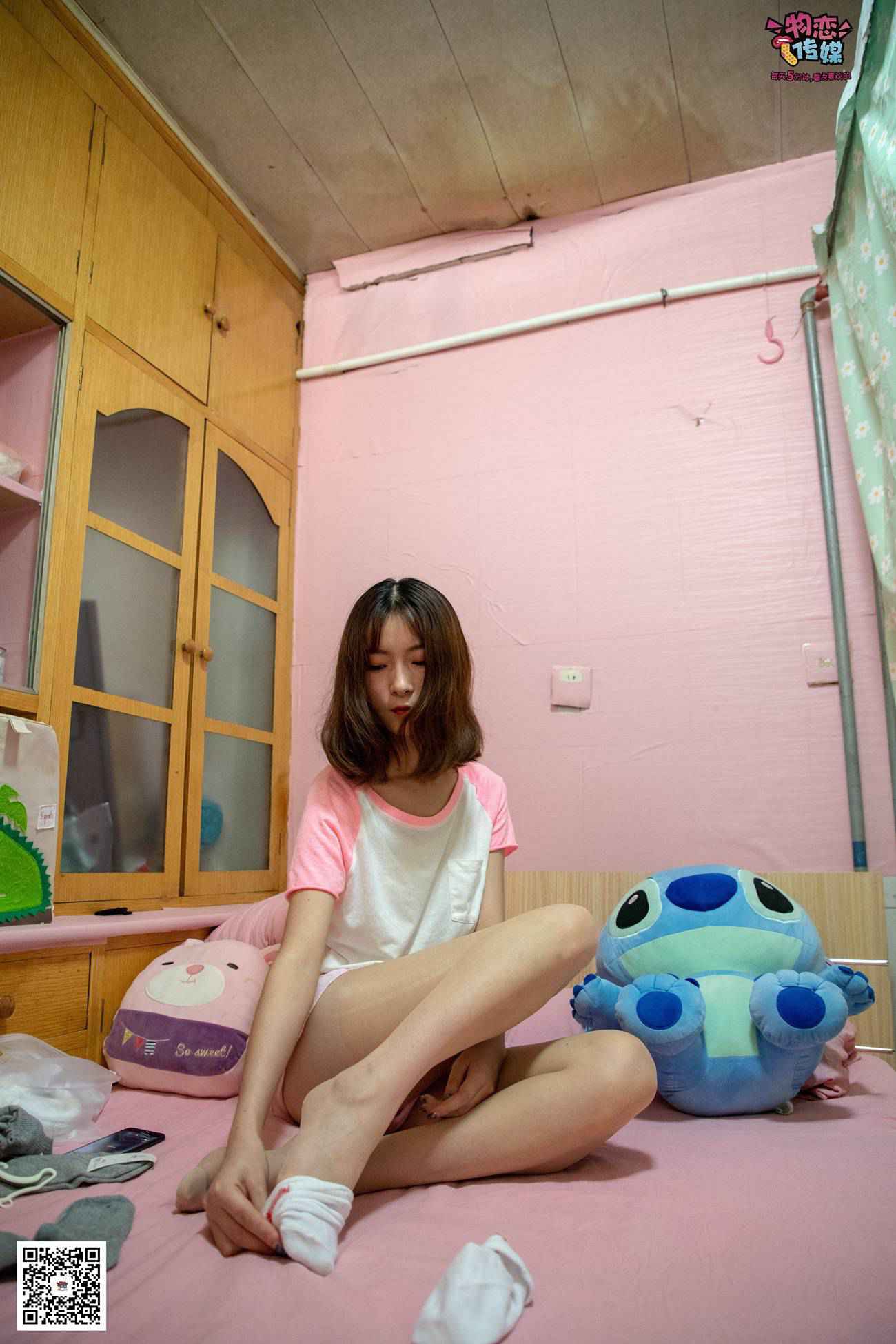 图片[104]-物恋传媒 NO.028 送你我的心,探秘猫耳闺房,纯棉睡衣搭配肉丝和爱心棉袜 [281P] – 速更版-美库