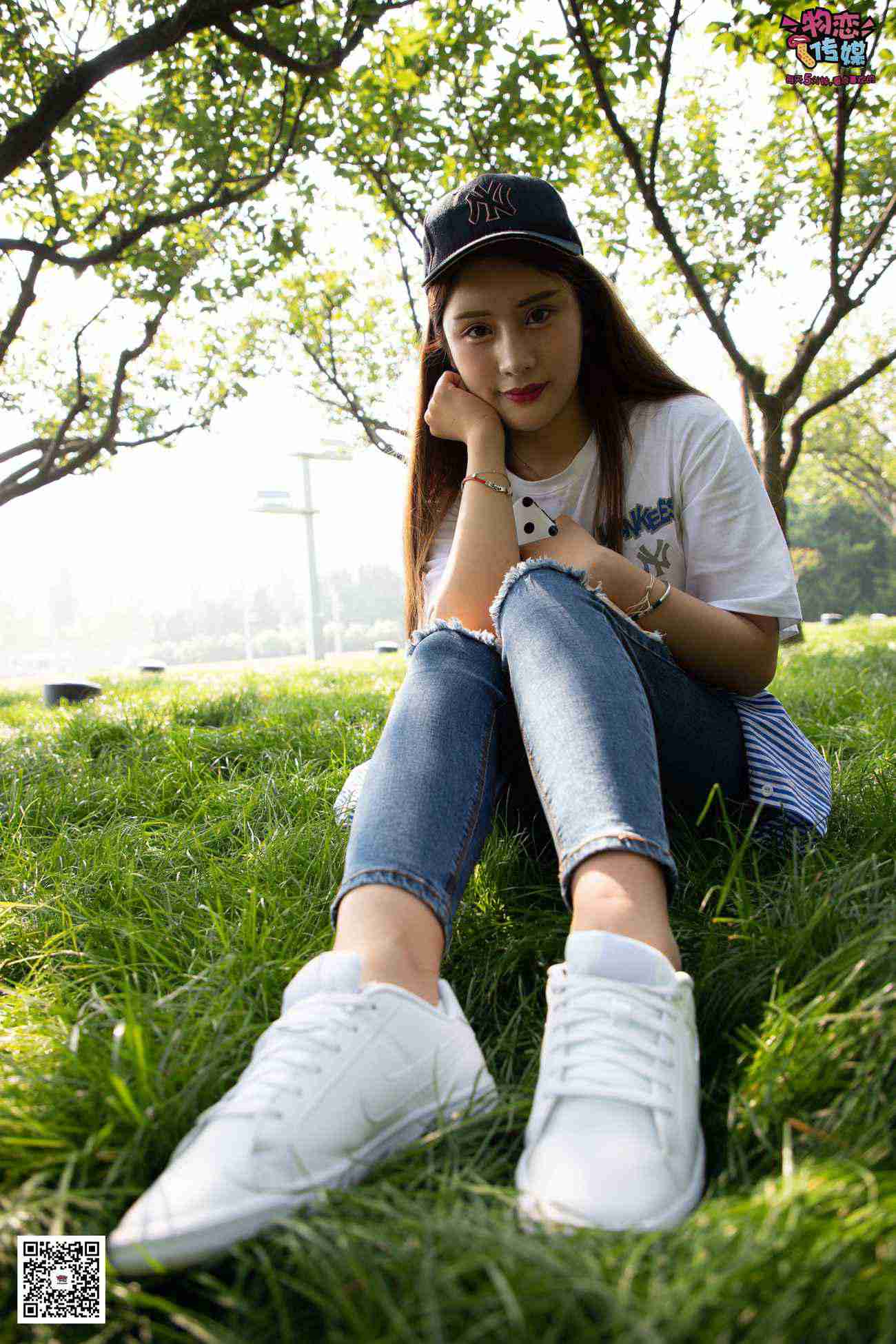 图片[122]-物恋传媒 No.027 棒球帽白色板鞋藏棉袜,清纯运动美少女,今日份的网红小姐姐请收下 [192P] – 速更版-美库