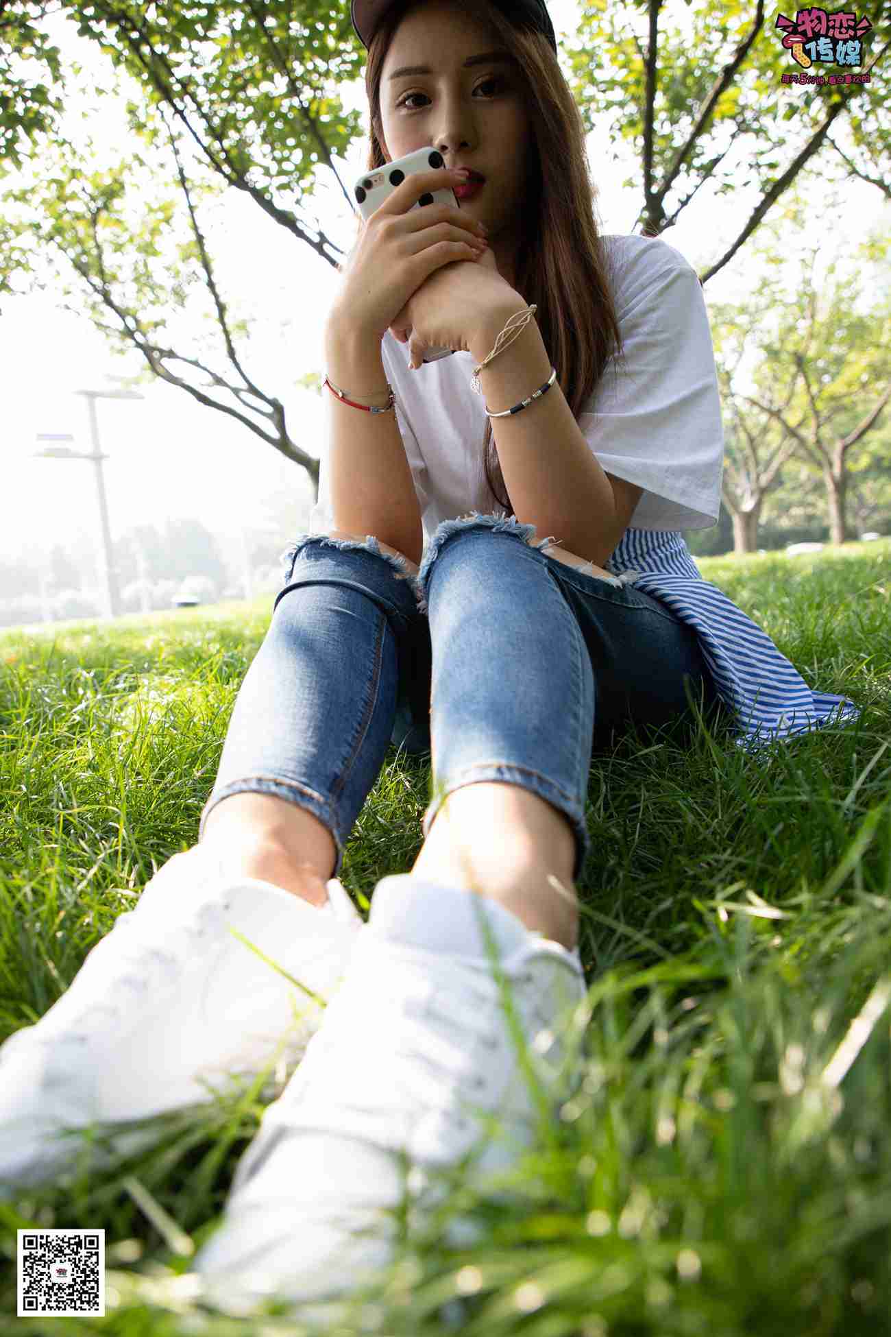 图片[147]-物恋传媒 No.027 棒球帽白色板鞋藏棉袜,清纯运动美少女,今日份的网红小姐姐请收下 [192P] – 速更版-美库