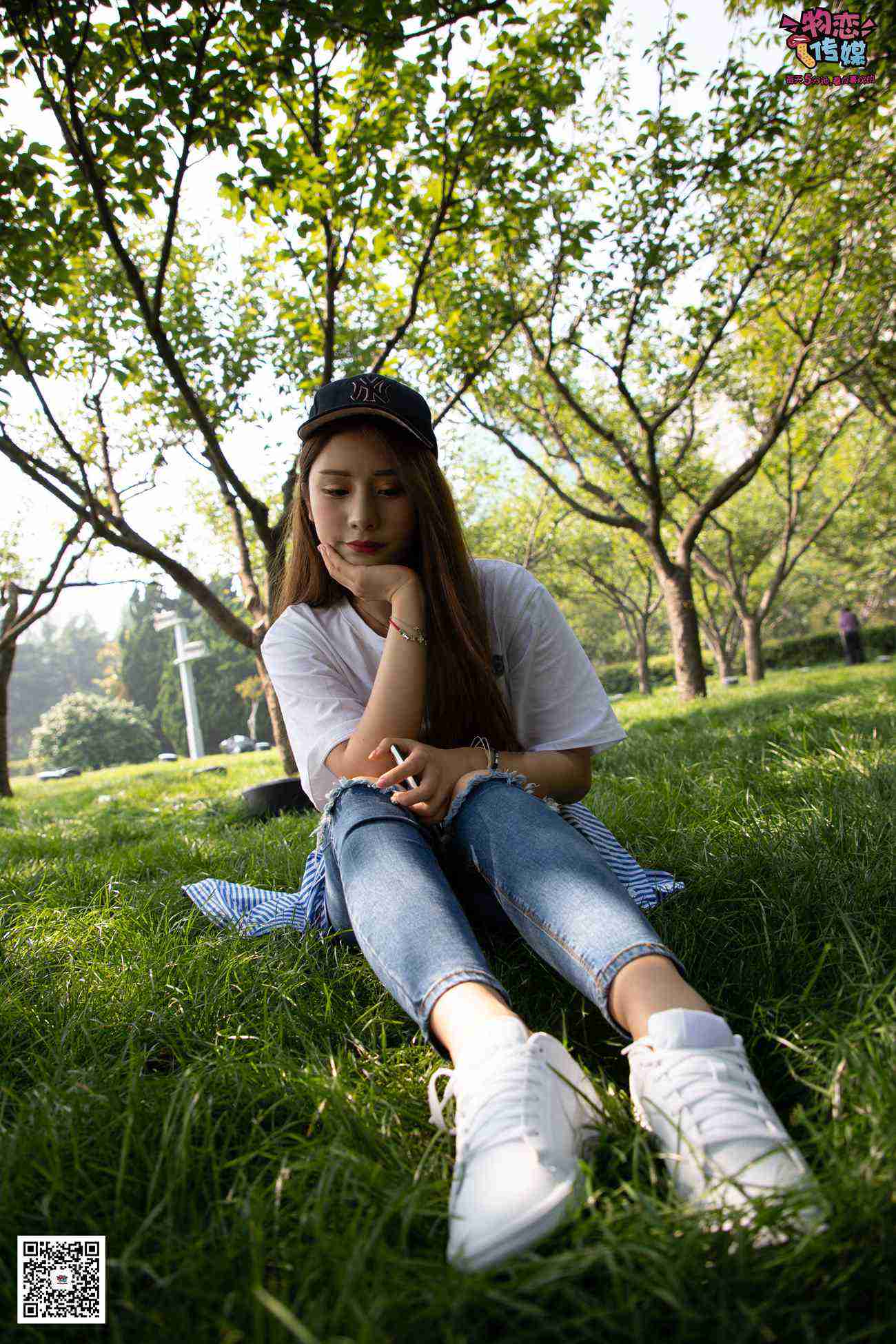 图片[153]-物恋传媒 No.027 棒球帽白色板鞋藏棉袜,清纯运动美少女,今日份的网红小姐姐请收下 [192P] – 速更版-美库