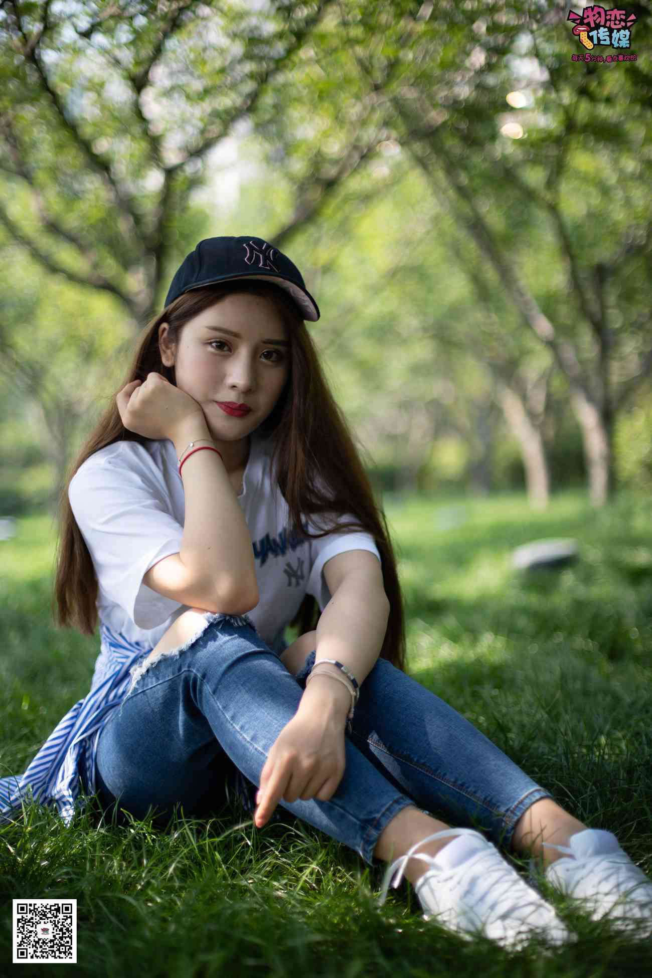 图片[180]-物恋传媒 No.027 棒球帽白色板鞋藏棉袜,清纯运动美少女,今日份的网红小姐姐请收下 [192P] – 速更版-美库