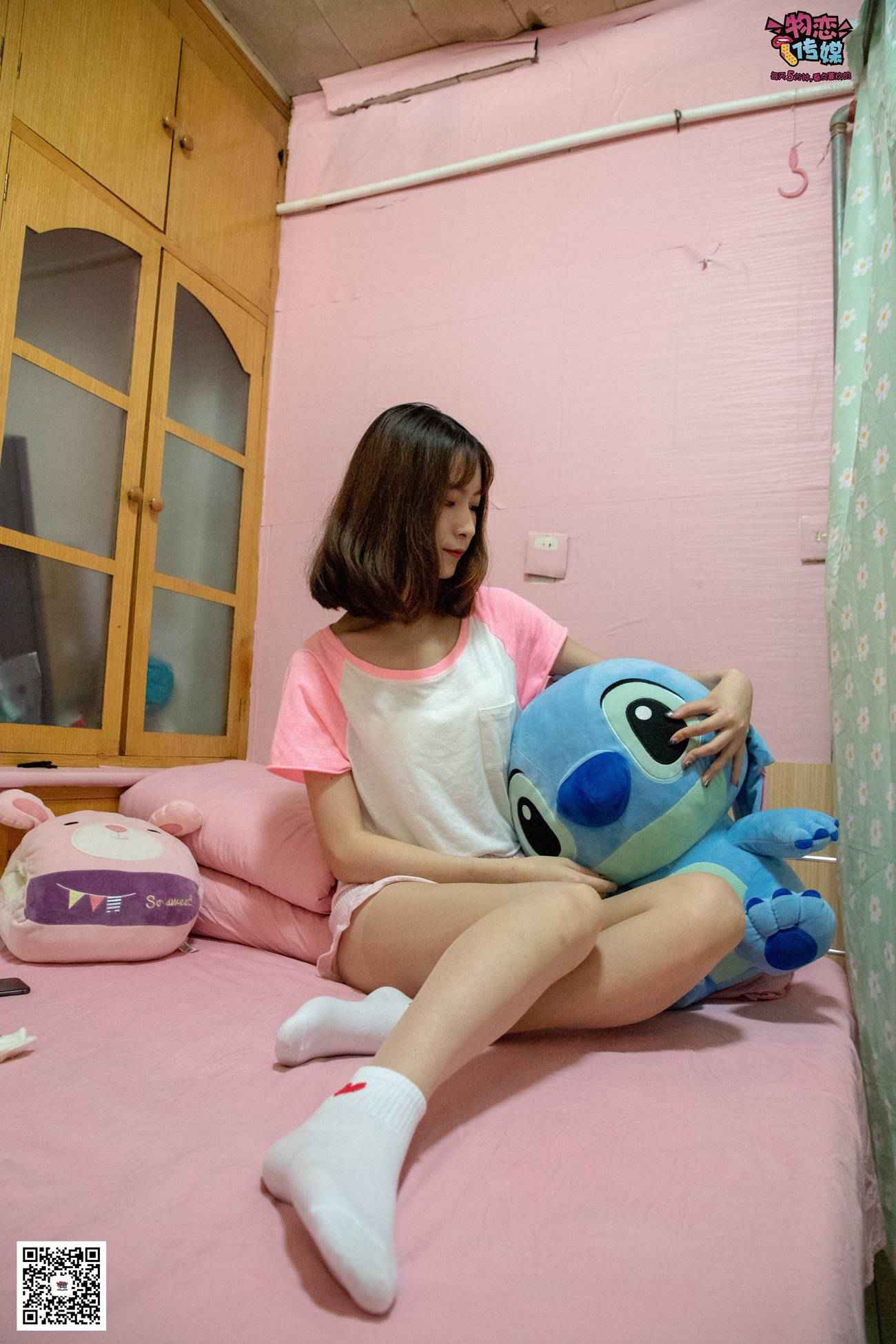 图片[190]-物恋传媒 NO.028 送你我的心,探秘猫耳闺房,纯棉睡衣搭配肉丝和爱心棉袜 [281P] – 速更版-美库