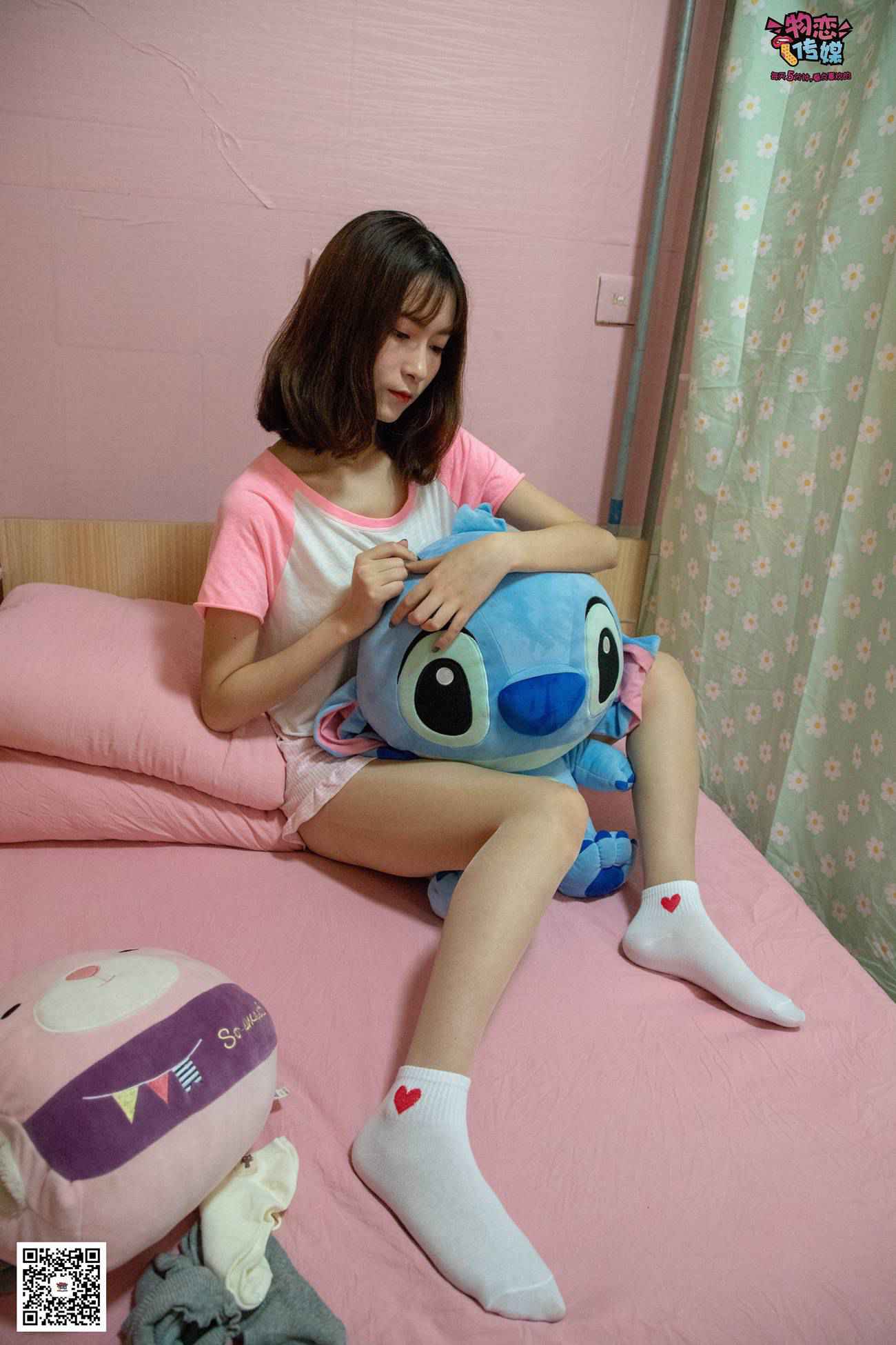 图片[228]-物恋传媒 NO.028 送你我的心,探秘猫耳闺房,纯棉睡衣搭配肉丝和爱心棉袜 [281P] – 速更版-美库