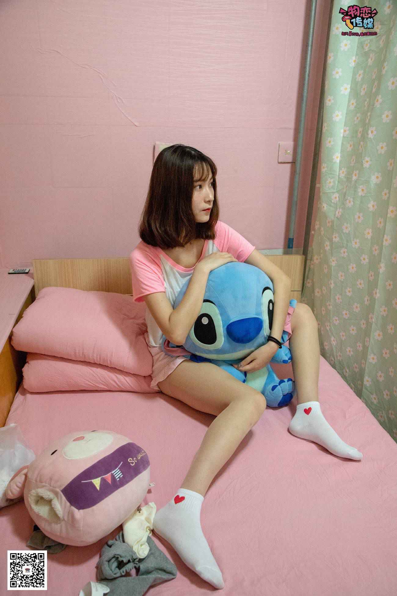 图片[230]-物恋传媒 NO.028 送你我的心,探秘猫耳闺房,纯棉睡衣搭配肉丝和爱心棉袜 [281P] – 速更版-美库