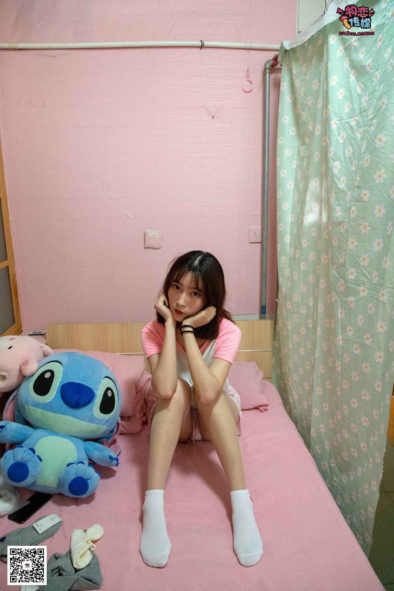 图片[239]-物恋传媒 NO.028 送你我的心,探秘猫耳闺房,纯棉睡衣搭配肉丝和爱心棉袜 [281P] – 速更版-美库