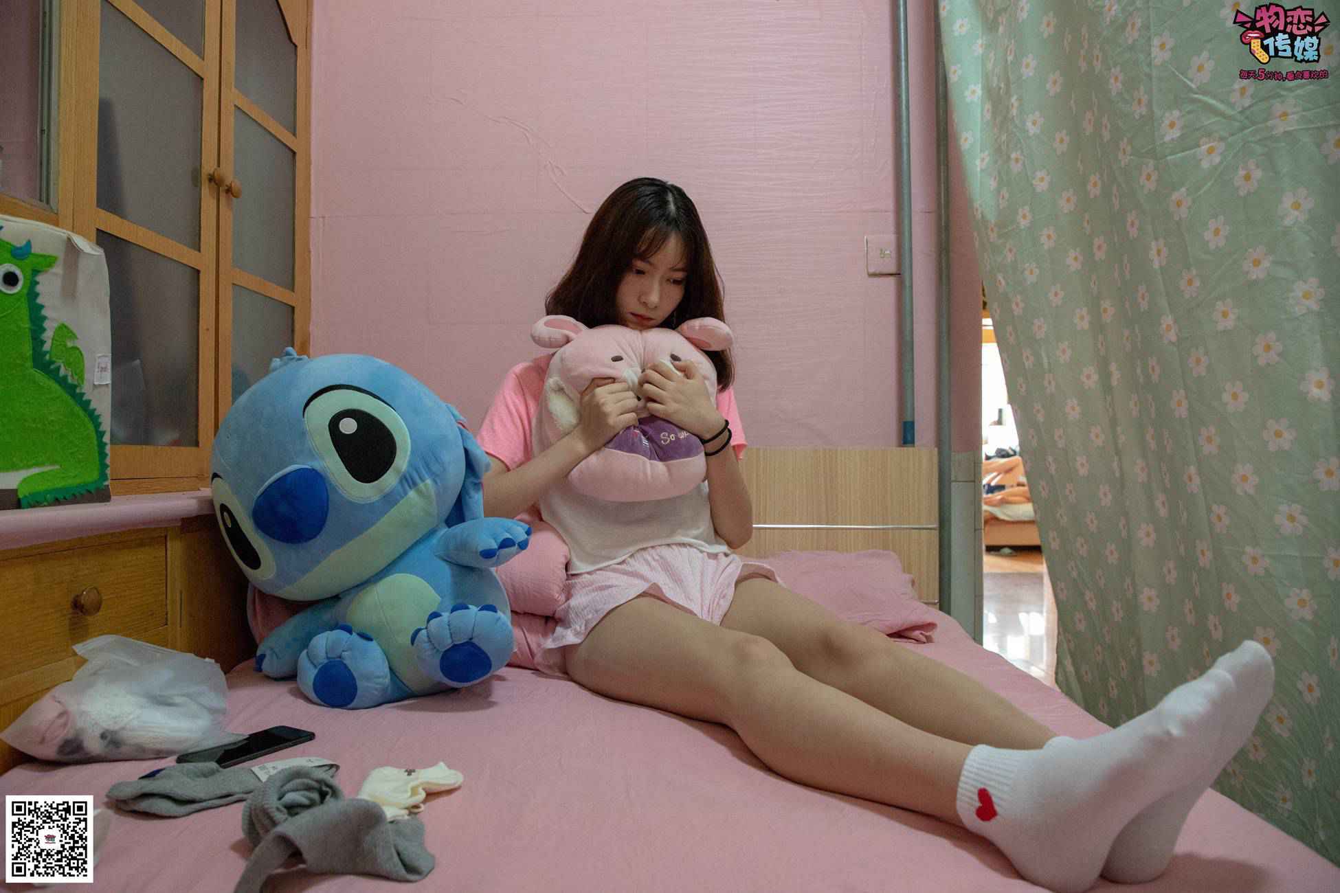 图片[247]-物恋传媒 NO.028 送你我的心,探秘猫耳闺房,纯棉睡衣搭配肉丝和爱心棉袜 [281P] – 速更版-美库