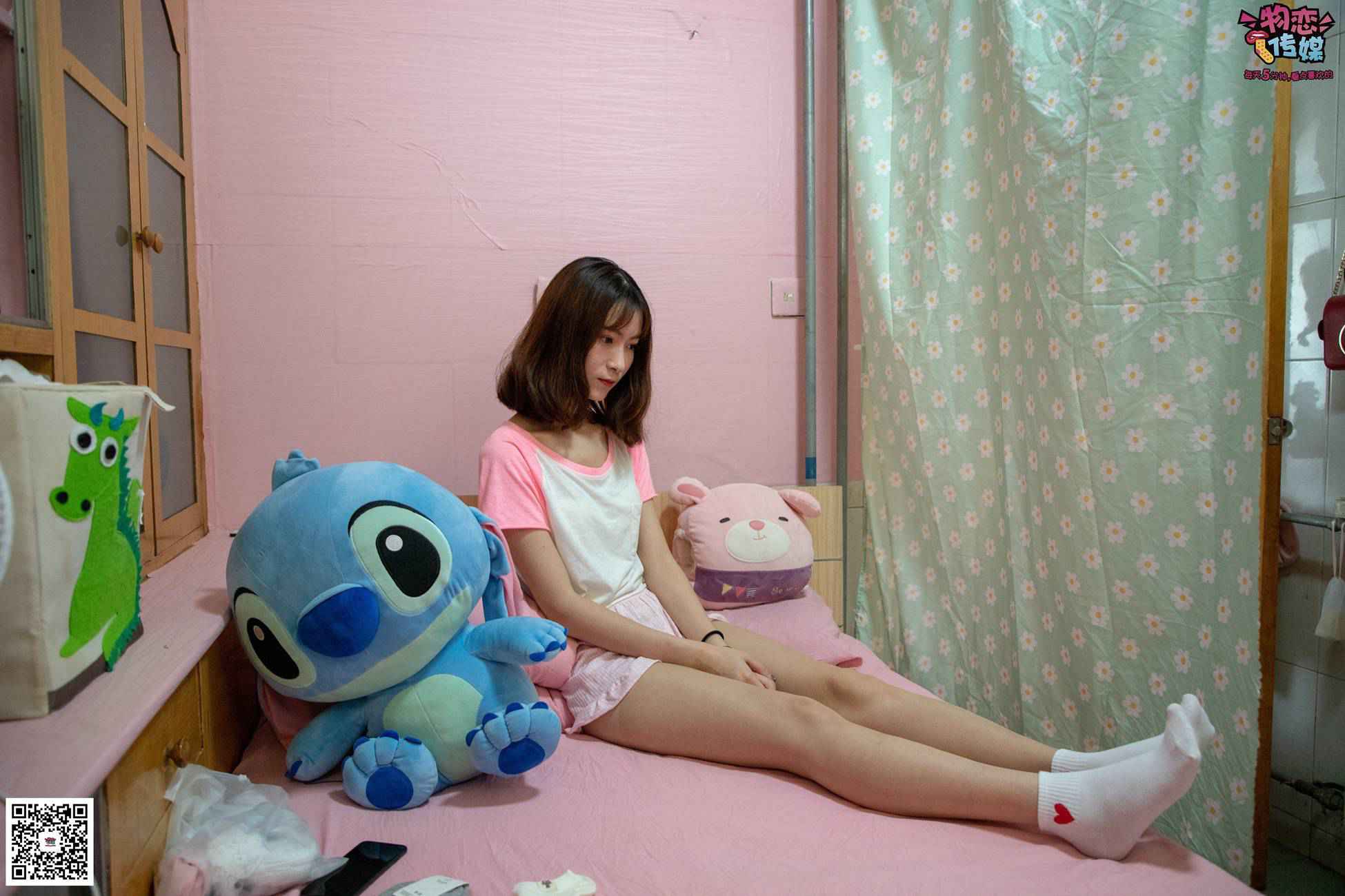 图片[249]-物恋传媒 NO.028 送你我的心,探秘猫耳闺房,纯棉睡衣搭配肉丝和爱心棉袜 [281P] – 速更版-美库