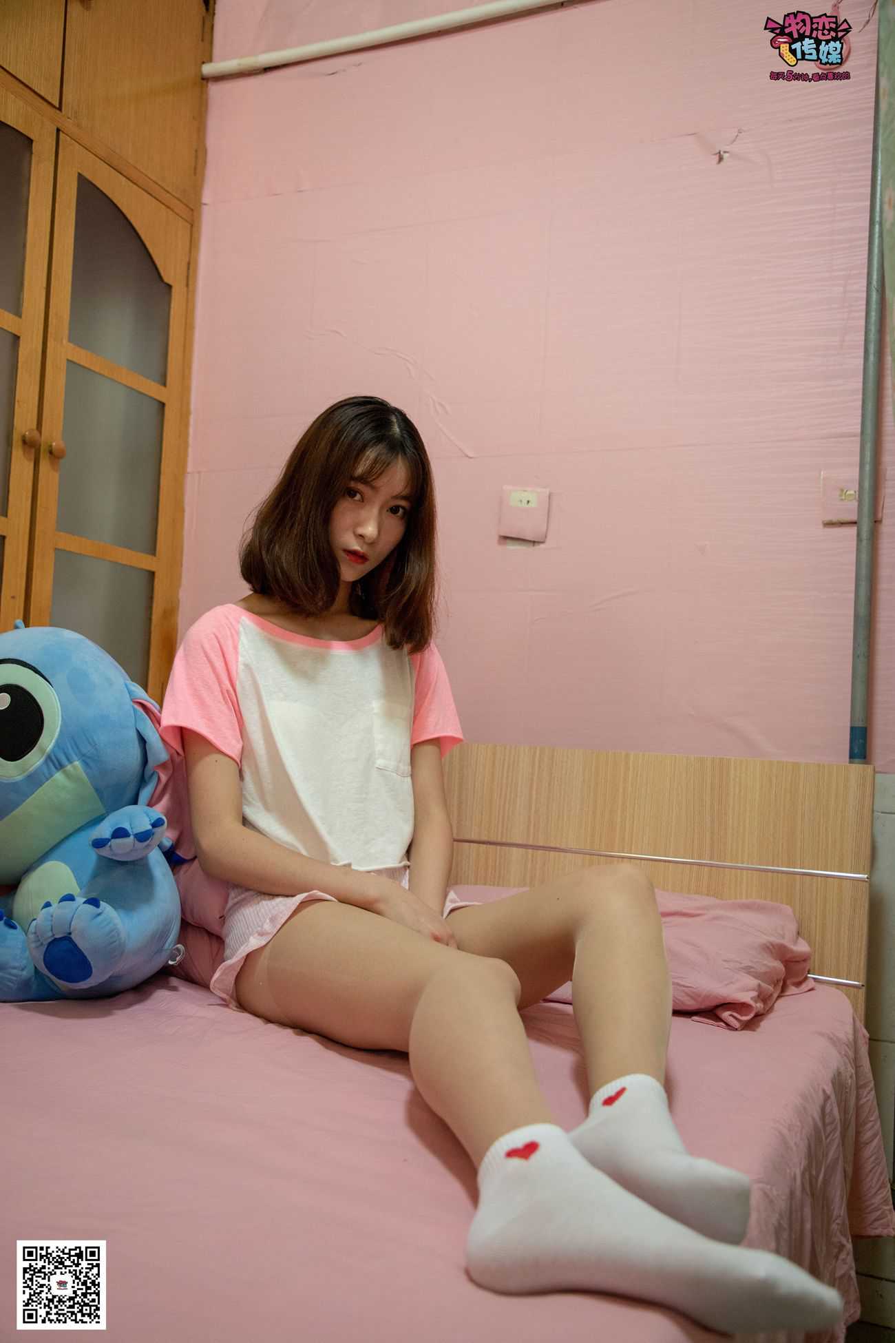 图片[251]-物恋传媒 NO.028 送你我的心,探秘猫耳闺房,纯棉睡衣搭配肉丝和爱心棉袜 [281P] – 速更版-美库