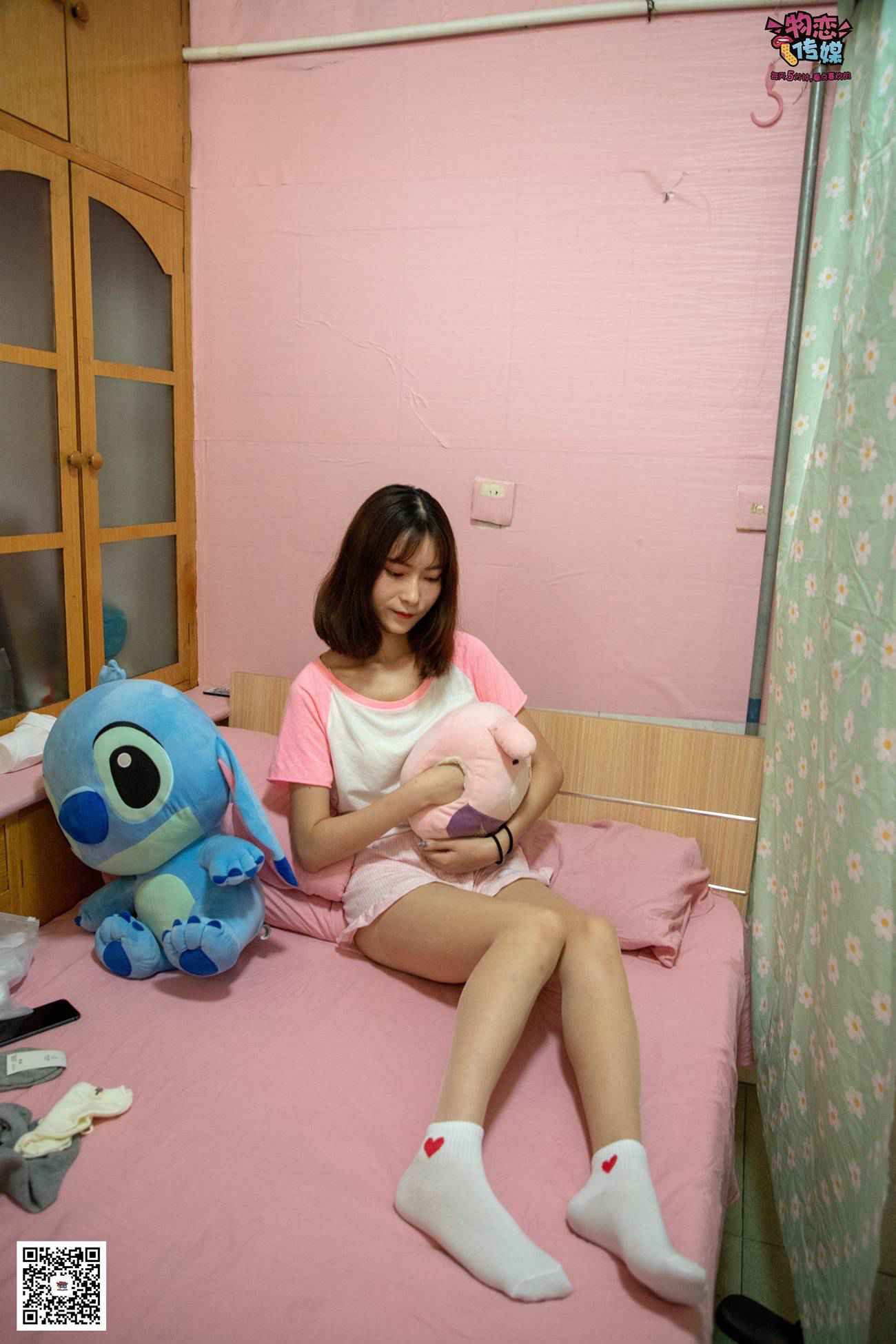 图片[252]-物恋传媒 NO.028 送你我的心,探秘猫耳闺房,纯棉睡衣搭配肉丝和爱心棉袜 [281P] – 速更版-美库
