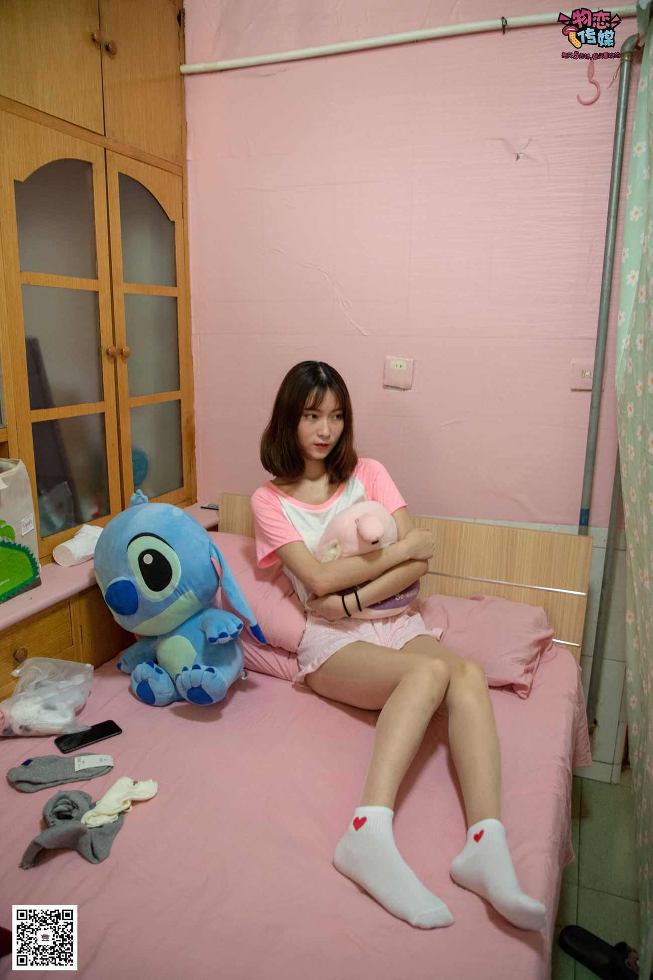 图片[255]-物恋传媒 NO.028 送你我的心,探秘猫耳闺房,纯棉睡衣搭配肉丝和爱心棉袜 [281P] – 速更版-美库