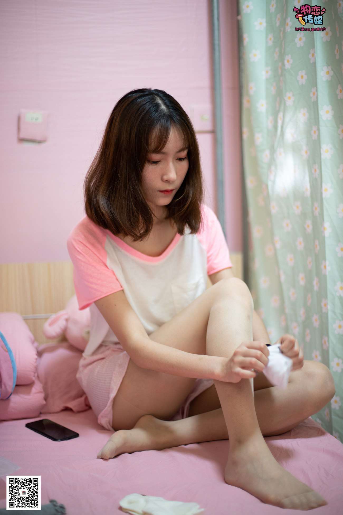 图片[271]-物恋传媒 NO.028 送你我的心,探秘猫耳闺房,纯棉睡衣搭配肉丝和爱心棉袜 [281P] – 速更版-美库