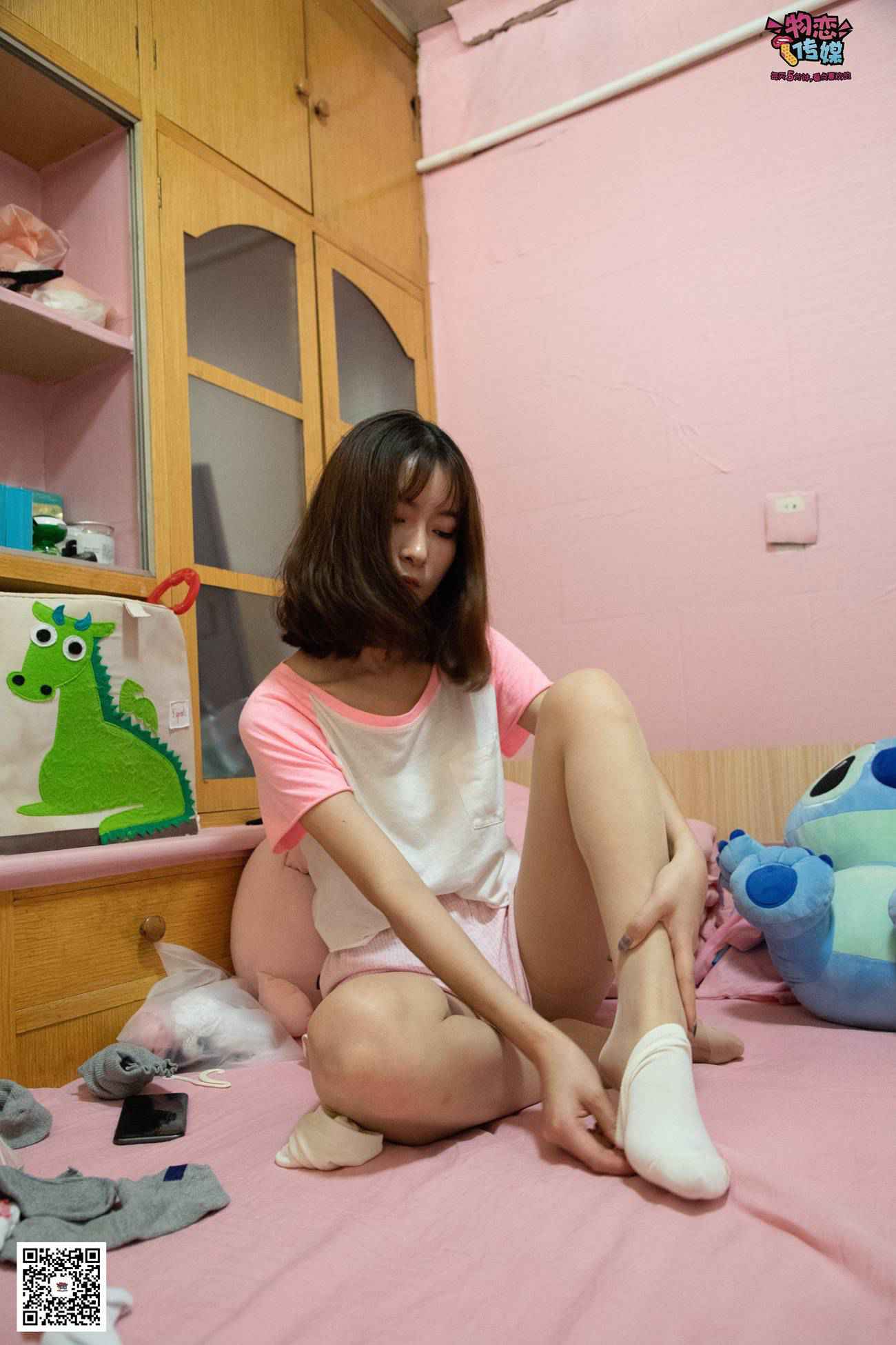 图片[276]-物恋传媒 NO.028 送你我的心,探秘猫耳闺房,纯棉睡衣搭配肉丝和爱心棉袜 [281P] – 速更版-美库