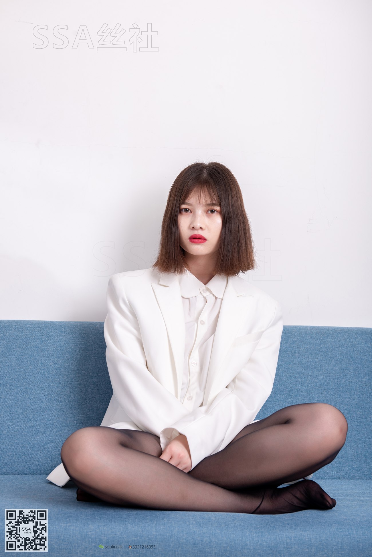 图片[50]-[SSA丝社]超清写真 NO.119 穗子 腿模穗子白色西装（黑色星期五）[149P] – 速更版-美库