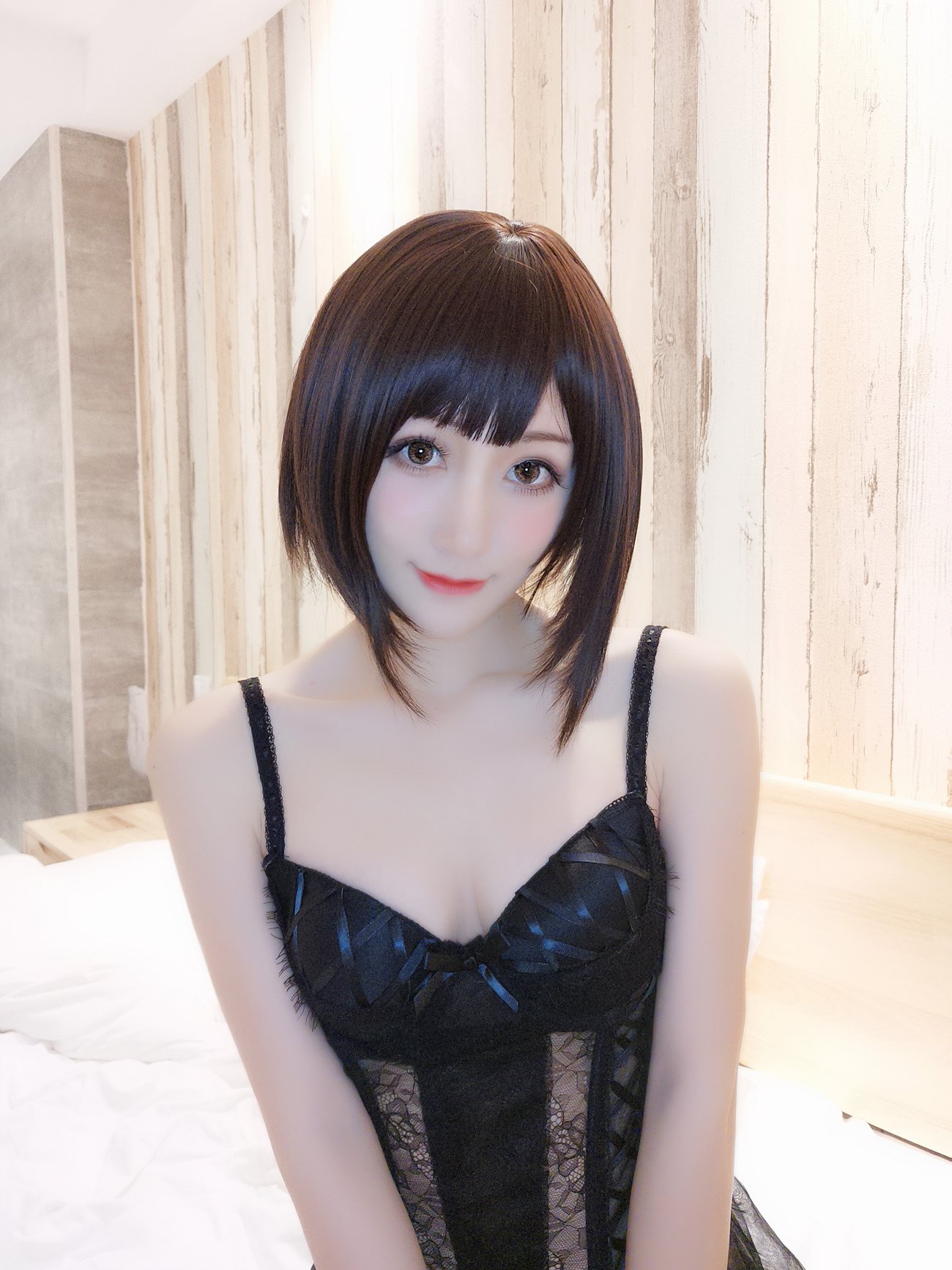 图片[20]-木之本果 – 黑色情趣内衣[22P] – 速更版-美库