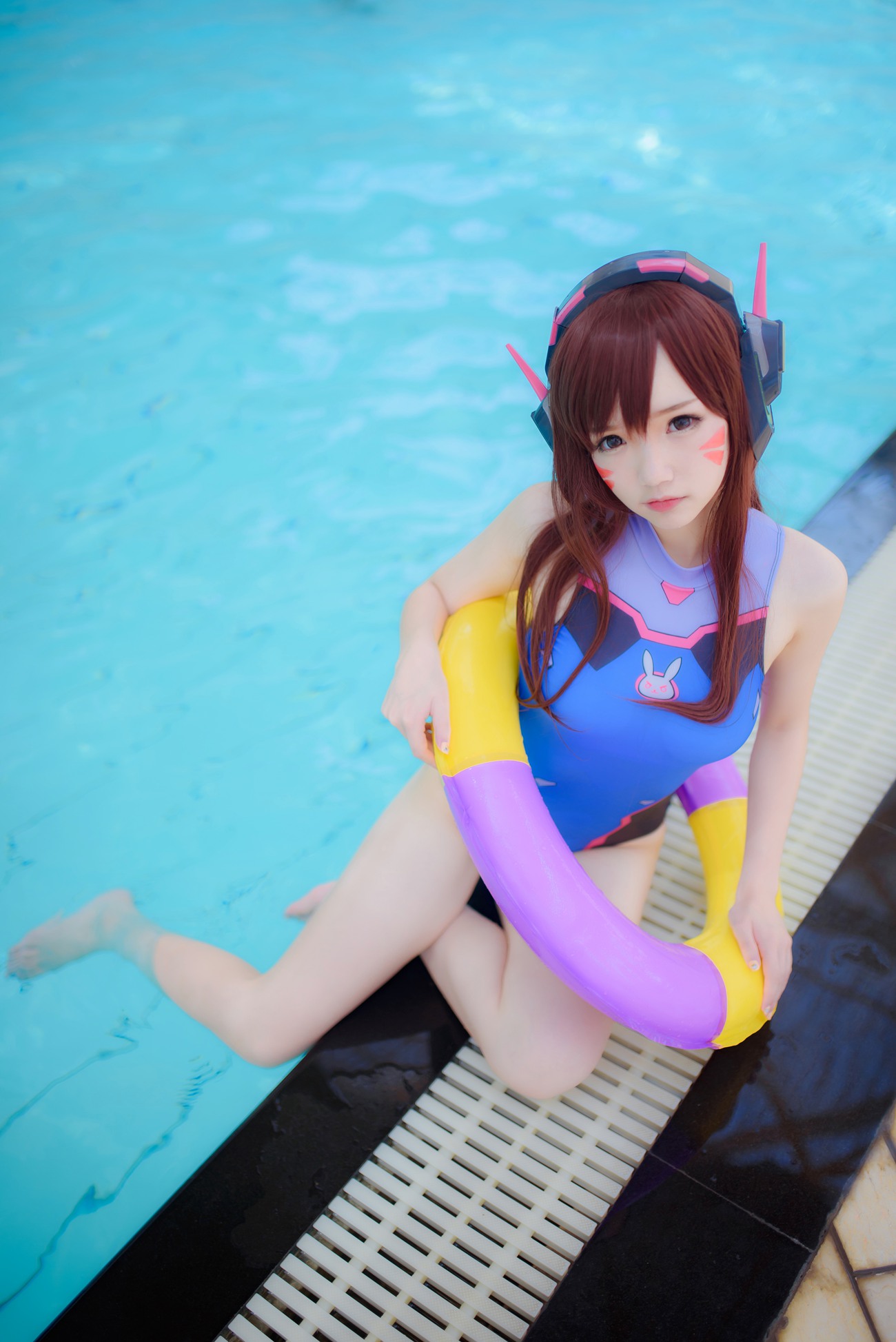 图片[10]-雪晴Astra – D.Va水着[30P] – 速更版-美库