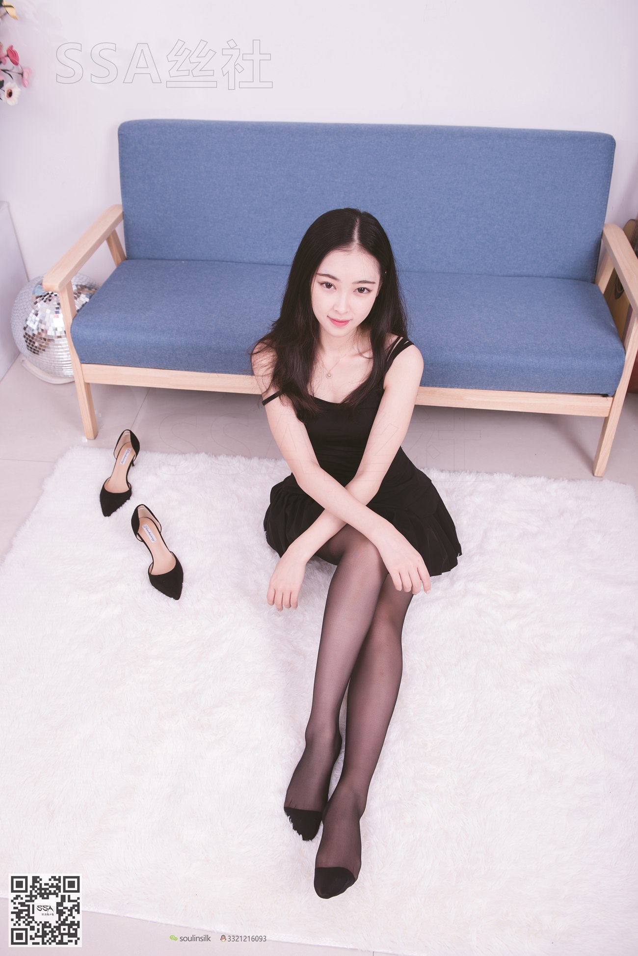 图片[38]-[SSA丝社]超清写真 NO.122 文娟 无法抵挡的黑色脚尖加固丝袜[129P] – 速更版-美库