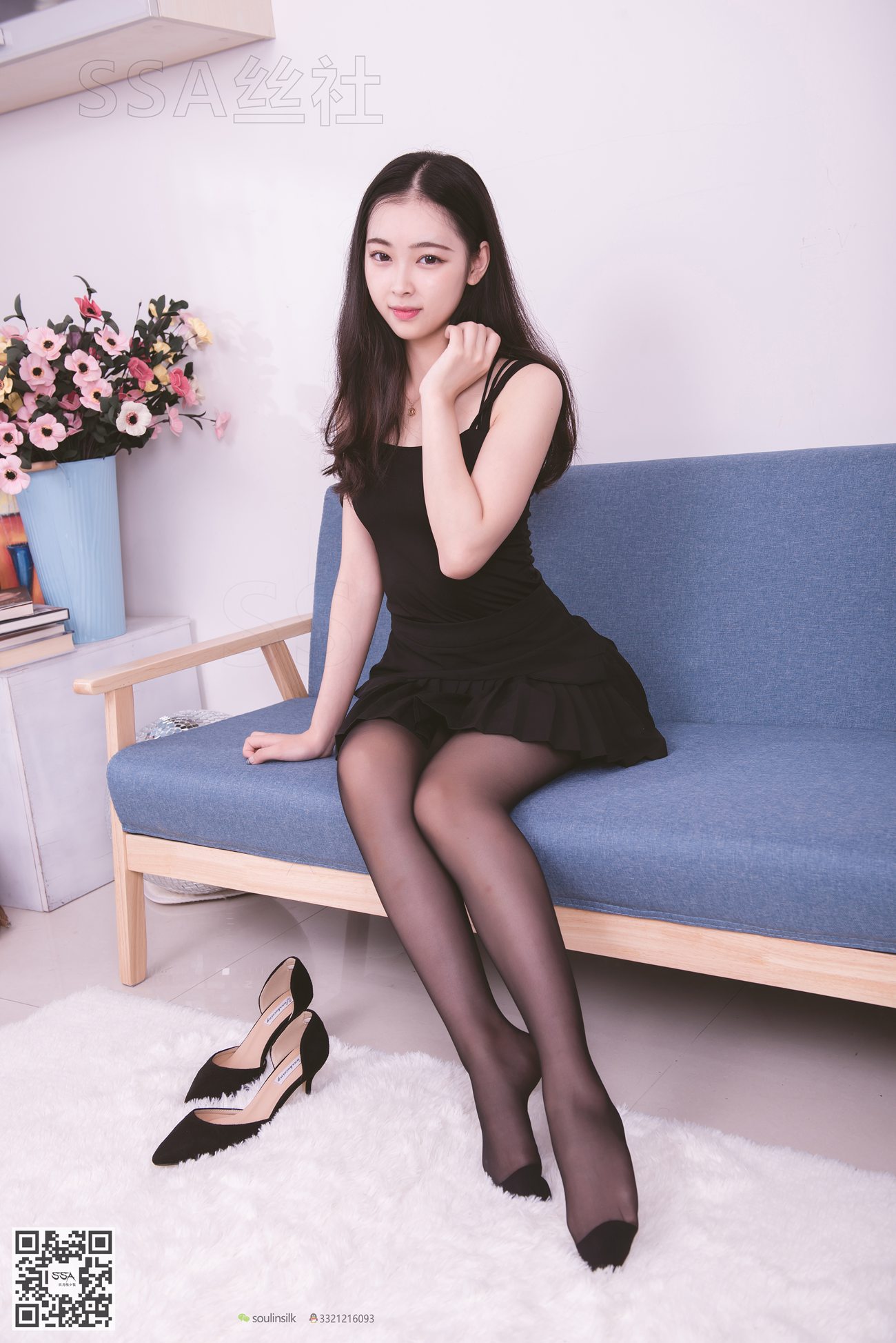 图片[67]-[SSA丝社]超清写真 NO.122 文娟 无法抵挡的黑色脚尖加固丝袜[129P] – 速更版-美库