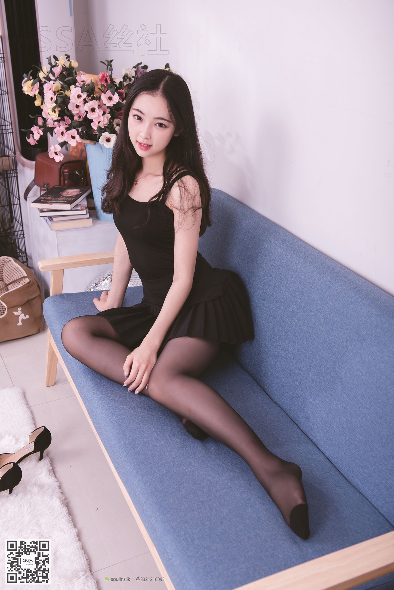 图片[69]-[SSA丝社]超清写真 NO.122 文娟 无法抵挡的黑色脚尖加固丝袜[129P] – 速更版-美库