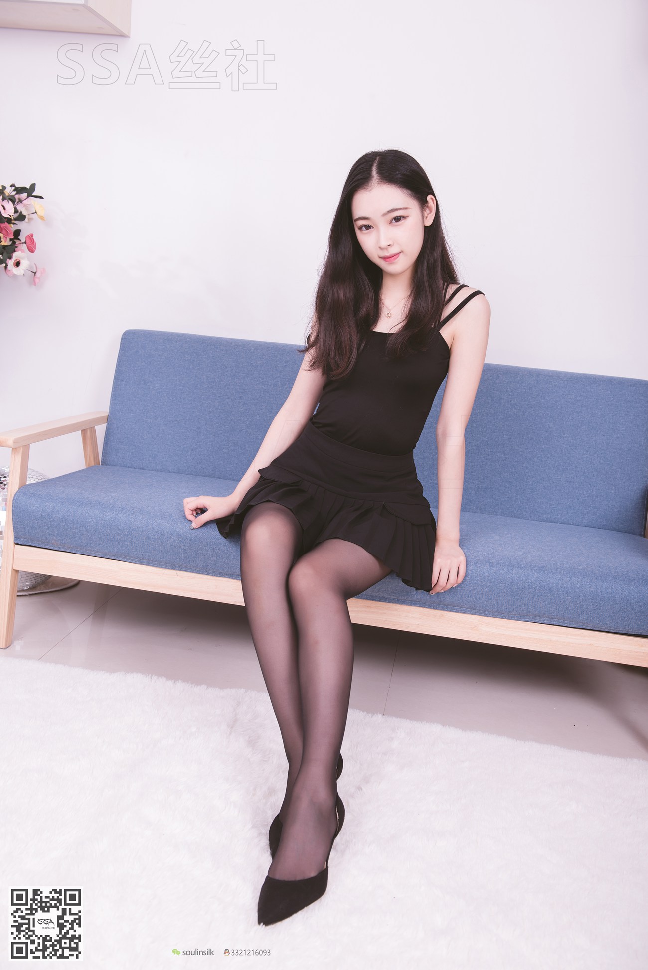 图片[118]-[SSA丝社]超清写真 NO.122 文娟 无法抵挡的黑色脚尖加固丝袜[129P] – 速更版-美库