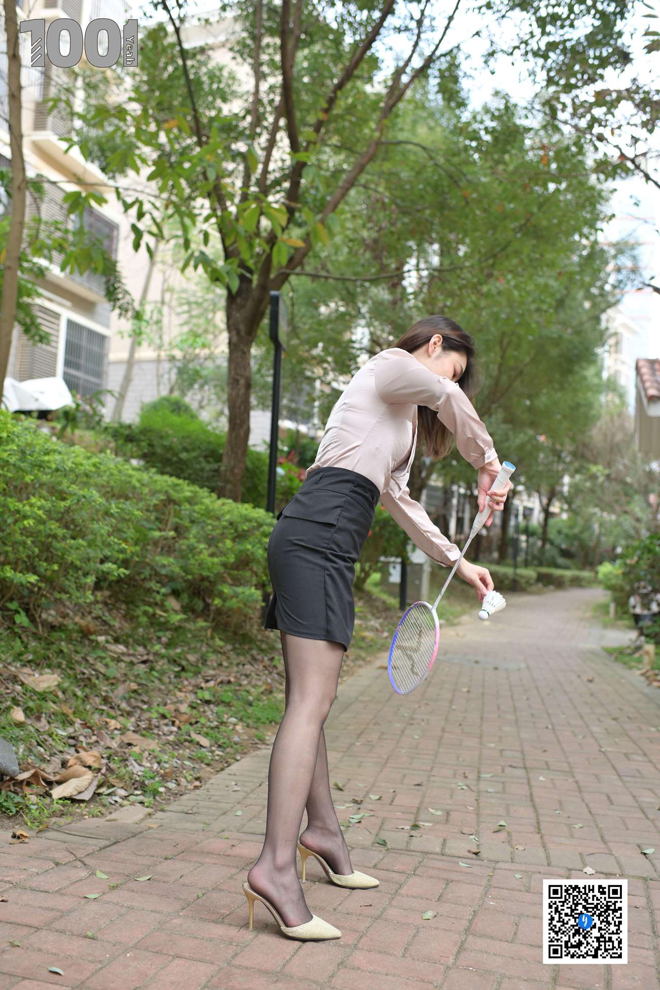 图片[59]-[IESS异思趣向] 一千零一夜 191 真真《打羽毛球1》[80P] – 速更版-美库