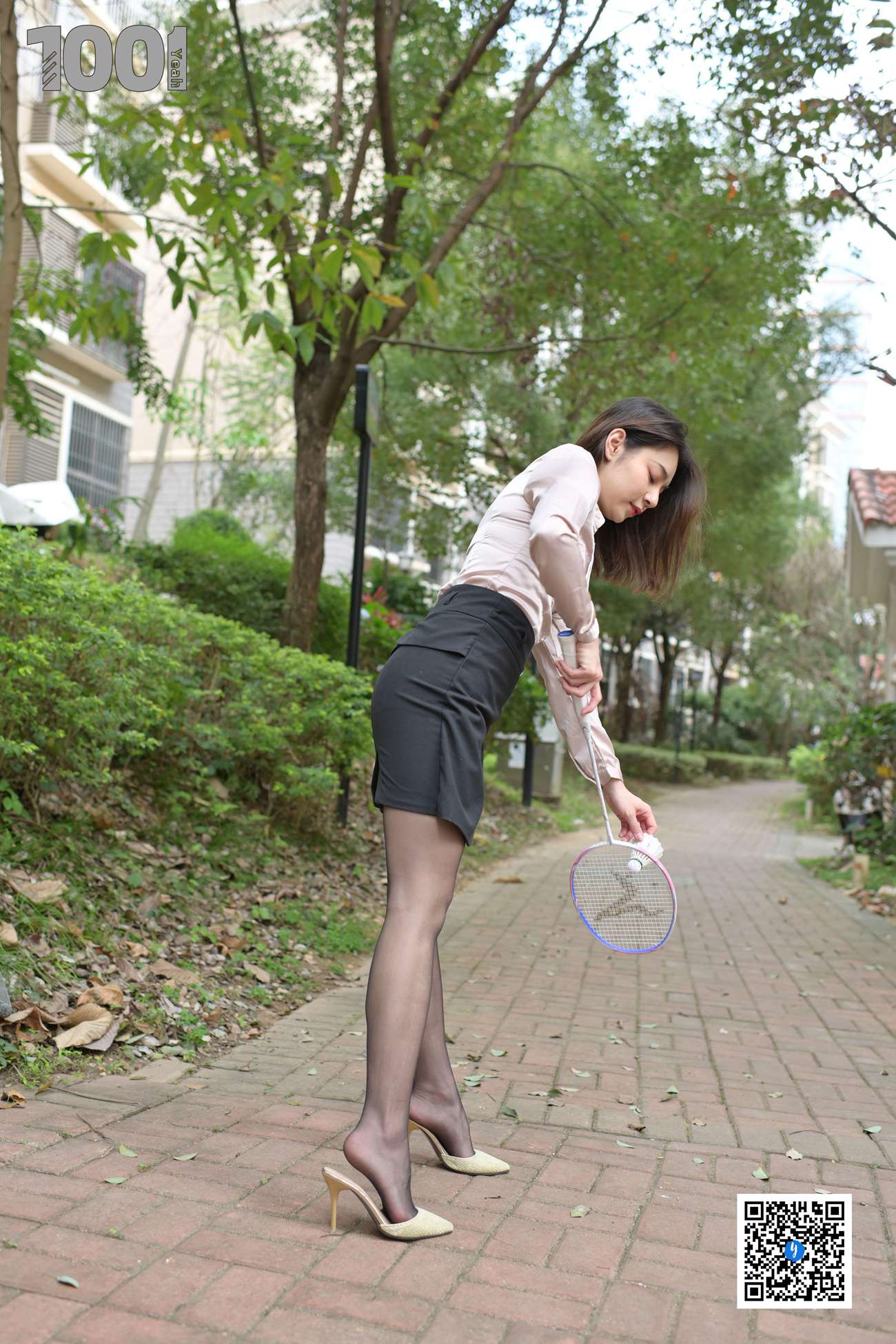 图片[70]-[IESS异思趣向] 一千零一夜 191 真真《打羽毛球1》[80P] – 速更版-美库