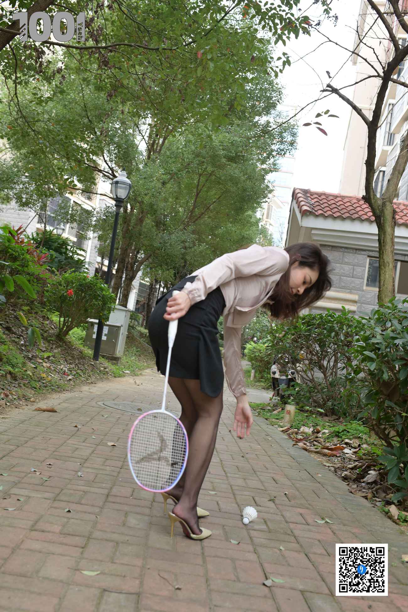 图片[74]-[IESS异思趣向] 一千零一夜 191 真真《打羽毛球1》[80P] – 速更版-美库
