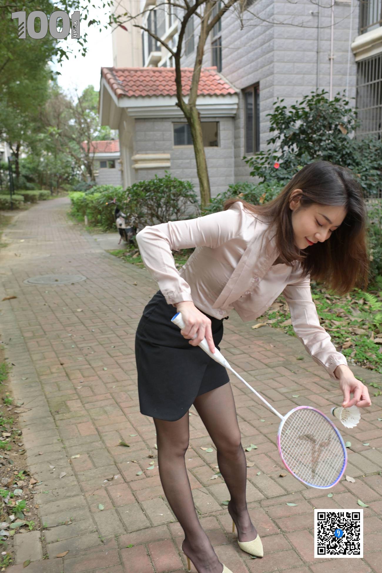 图片[80]-[IESS异思趣向] 一千零一夜 191 真真《打羽毛球1》[80P] – 速更版-美库