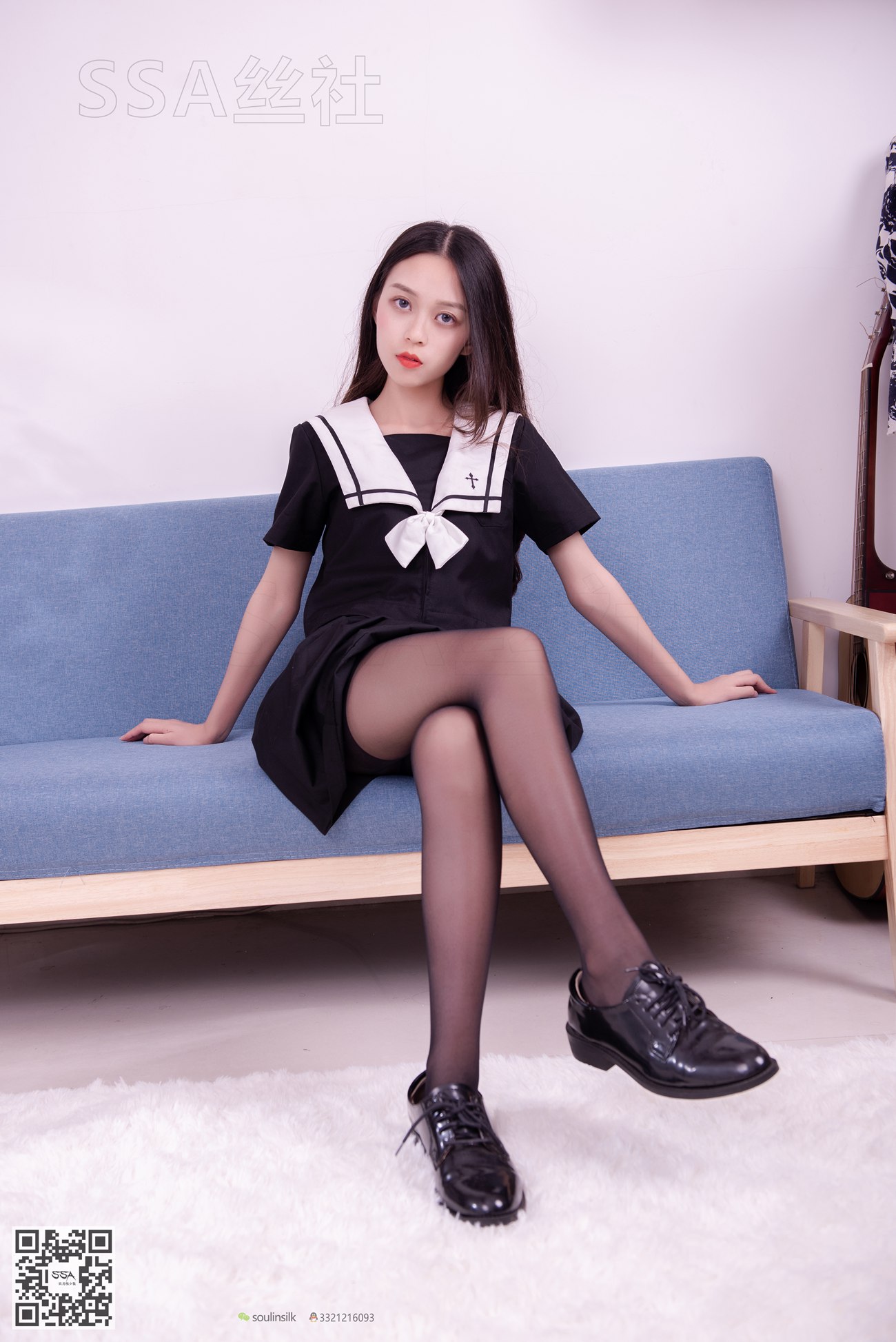 图片[136]-[SSA丝社]超清写真 NO.123 西西 JK制服黑丝[172P] – 速更版-美库