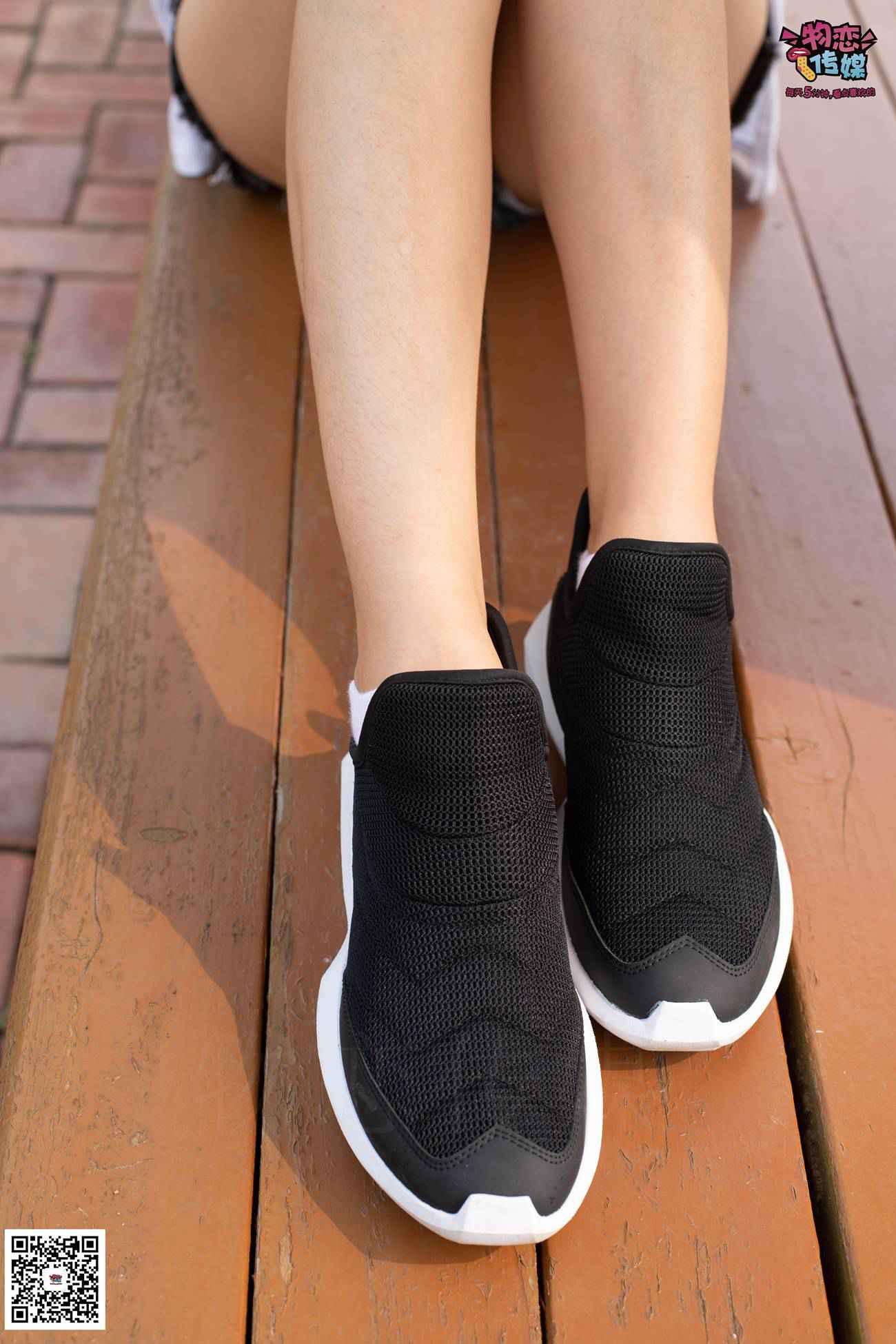 图片[106]-物恋传媒 No.032 清水出芙蓉,天然去雕饰,黑色跑鞋配纯纯白棉袜 [178P] – 速更版-美库