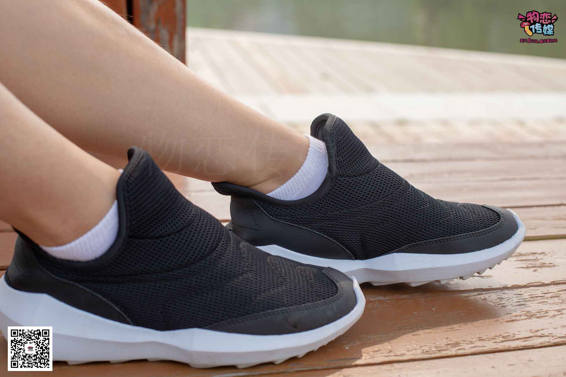 图片[114]-物恋传媒 No.032 清水出芙蓉,天然去雕饰,黑色跑鞋配纯纯白棉袜 [178P] – 速更版-美库