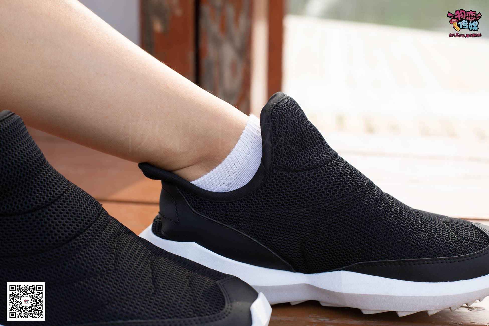 图片[117]-物恋传媒 No.032 清水出芙蓉,天然去雕饰,黑色跑鞋配纯纯白棉袜 [178P] – 速更版-美库