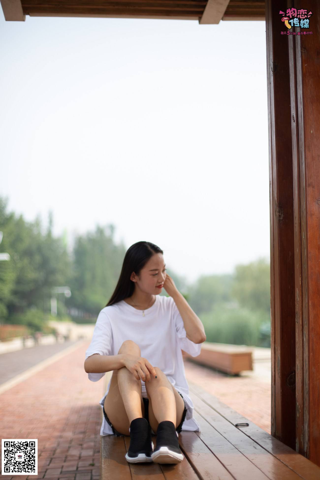 图片[132]-物恋传媒 No.032 清水出芙蓉,天然去雕饰,黑色跑鞋配纯纯白棉袜 [178P] – 速更版-美库