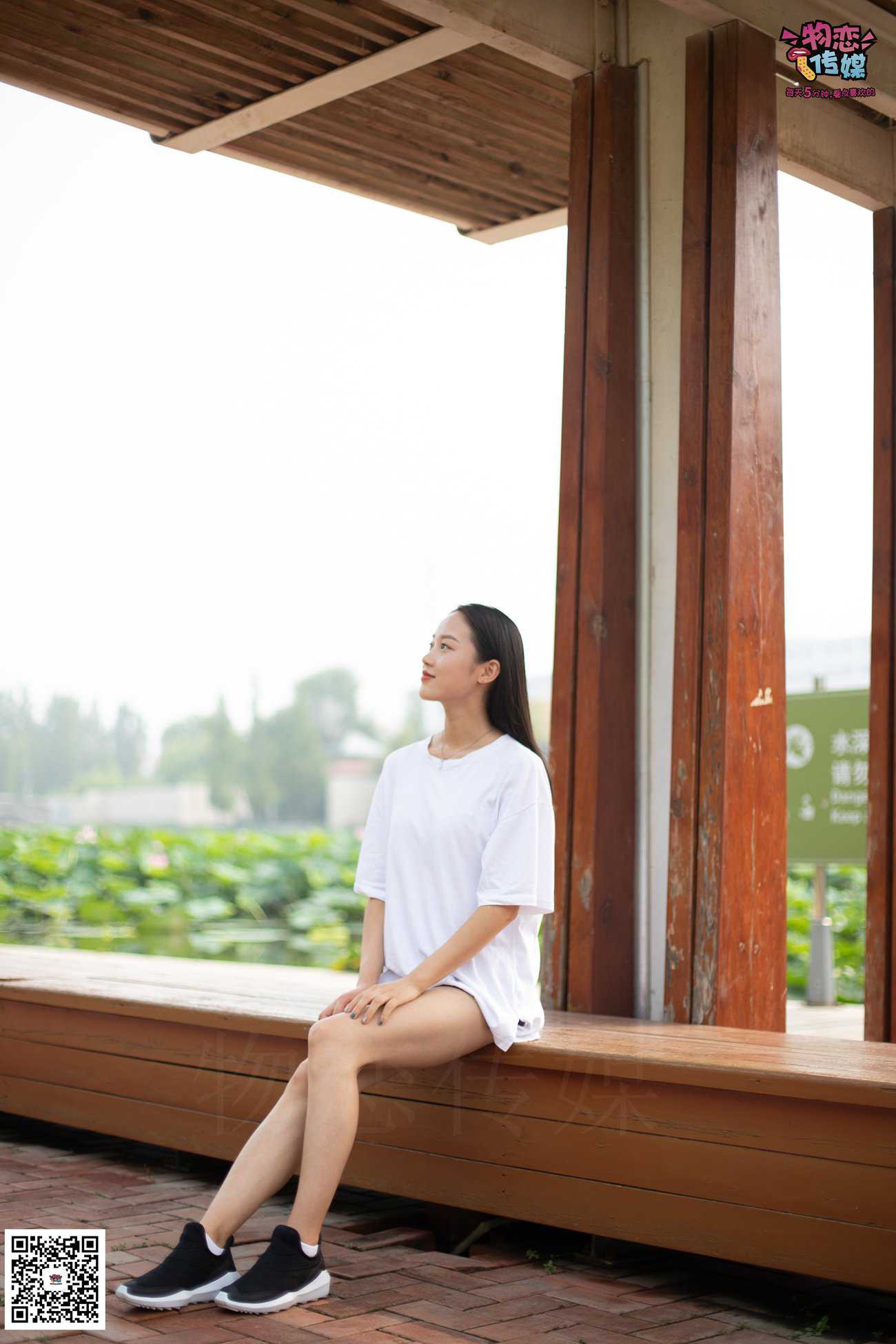 图片[143]-物恋传媒 No.032 清水出芙蓉,天然去雕饰,黑色跑鞋配纯纯白棉袜 [178P] – 速更版-美库