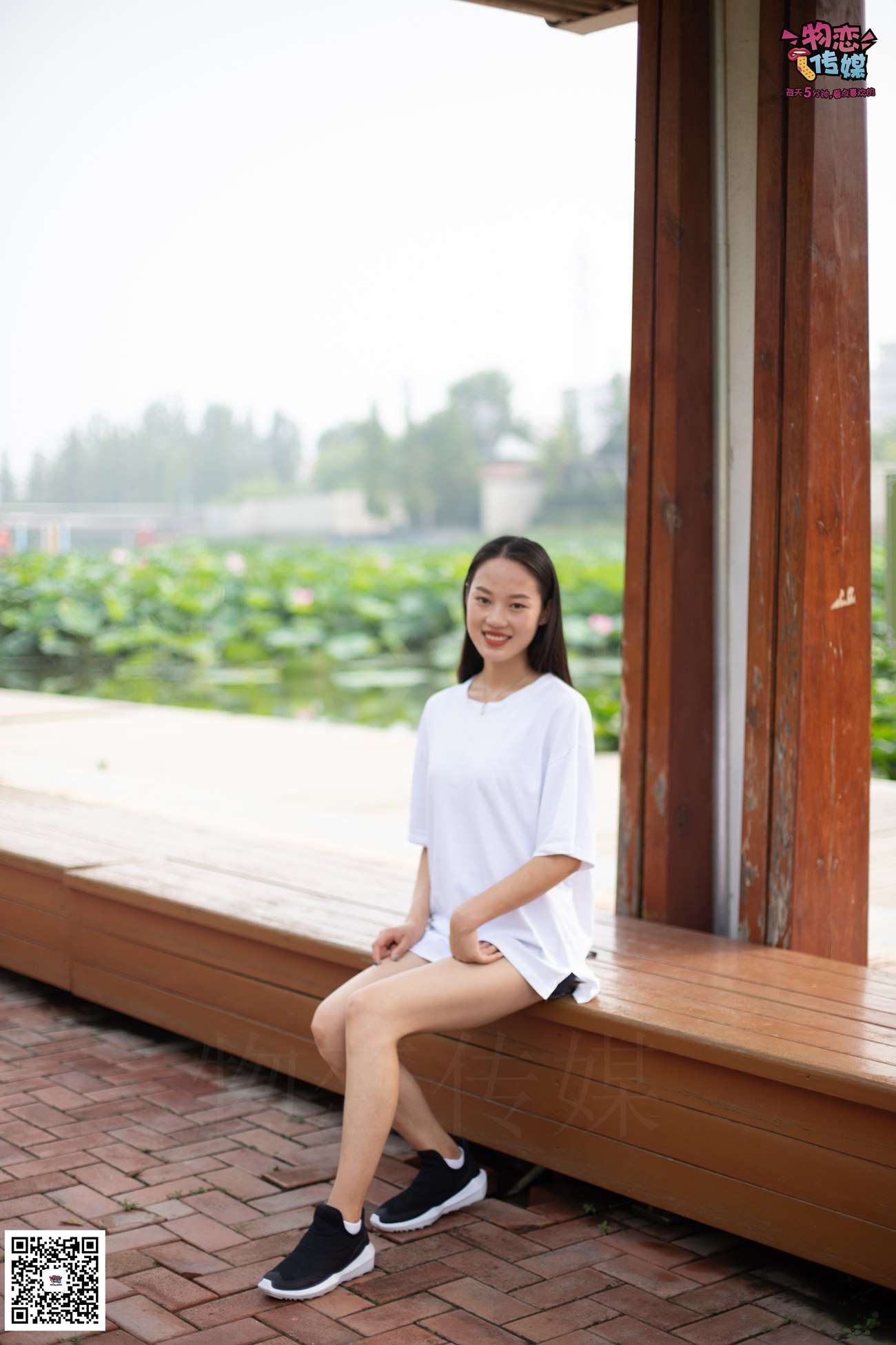 图片[149]-物恋传媒 No.032 清水出芙蓉,天然去雕饰,黑色跑鞋配纯纯白棉袜 [178P] – 速更版-美库
